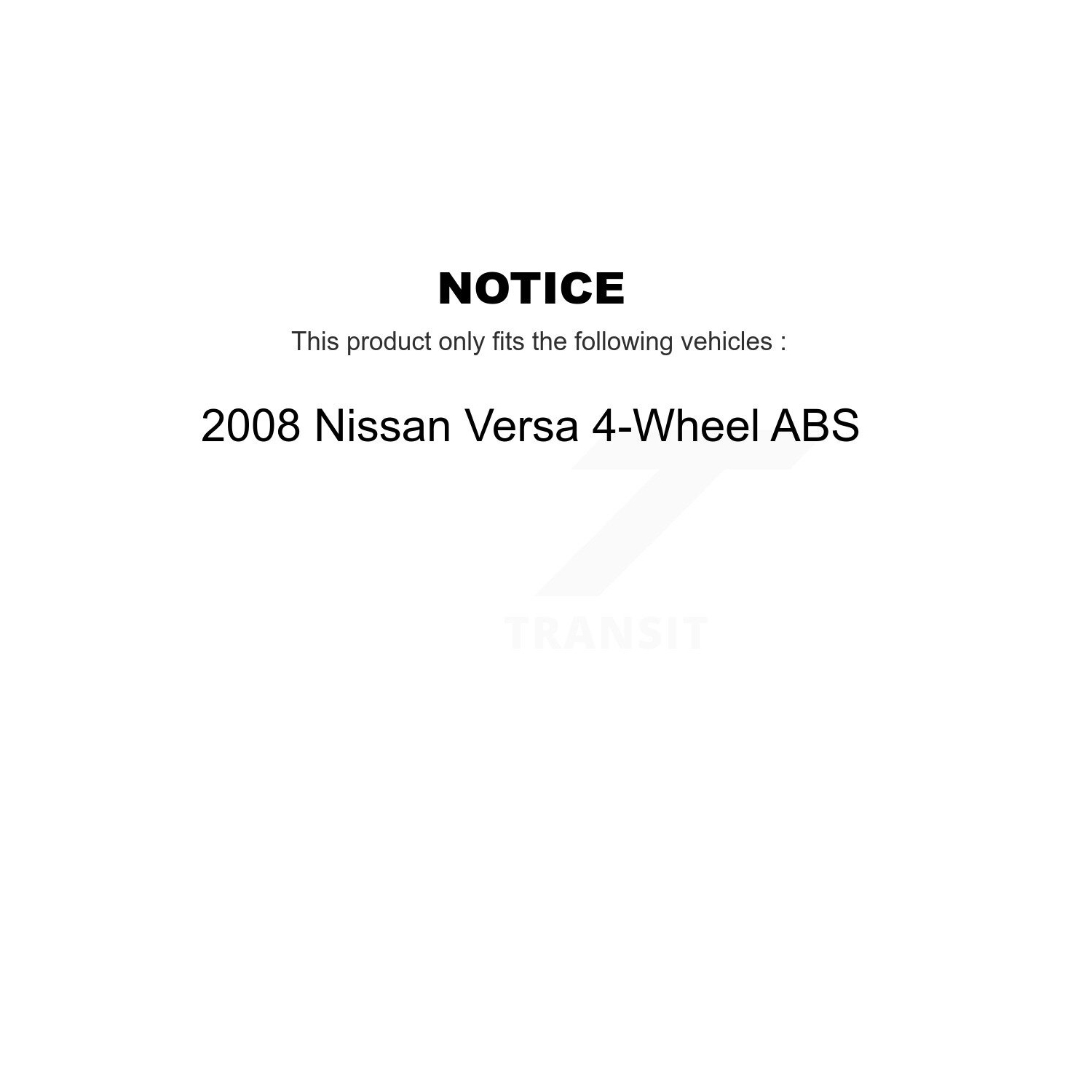 Front Rear Disc Brake Rotors Ceramic Pads And Drum Kit For 2008 Nissan Versa 4-Wheel ABS K8T-103934