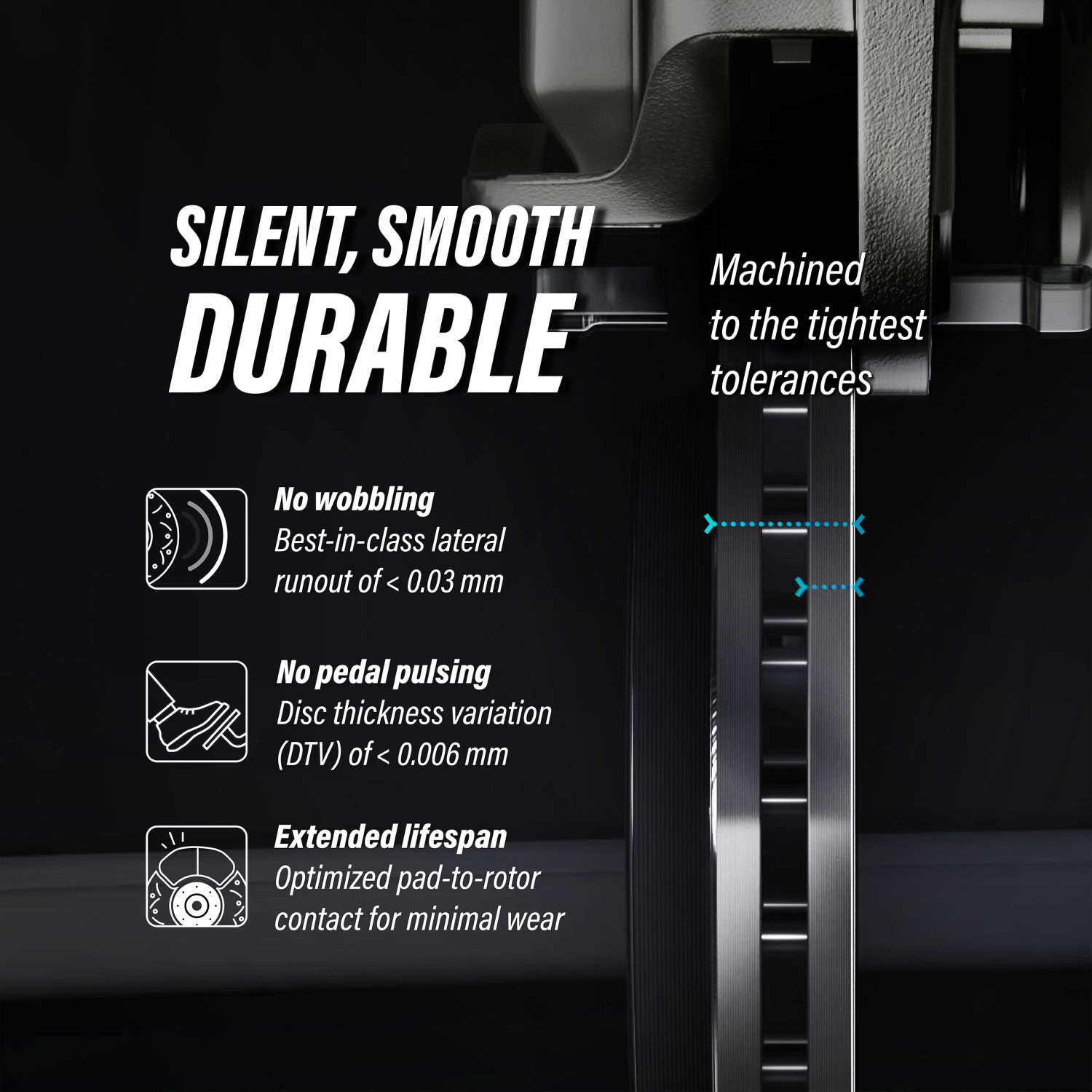 Kit de rotor de frein à fente pour perceuse à patin en céramique arrière semi-métallique pour Ford F-150 Expedition KDA-101392