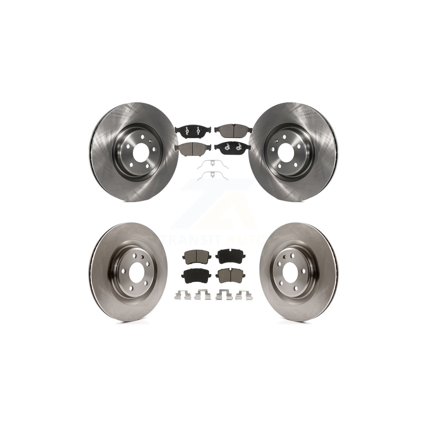 Disques de frein à disque arrière avant et plaquettes en céramique pour Audi A6 Quattro A7 K8C-101064