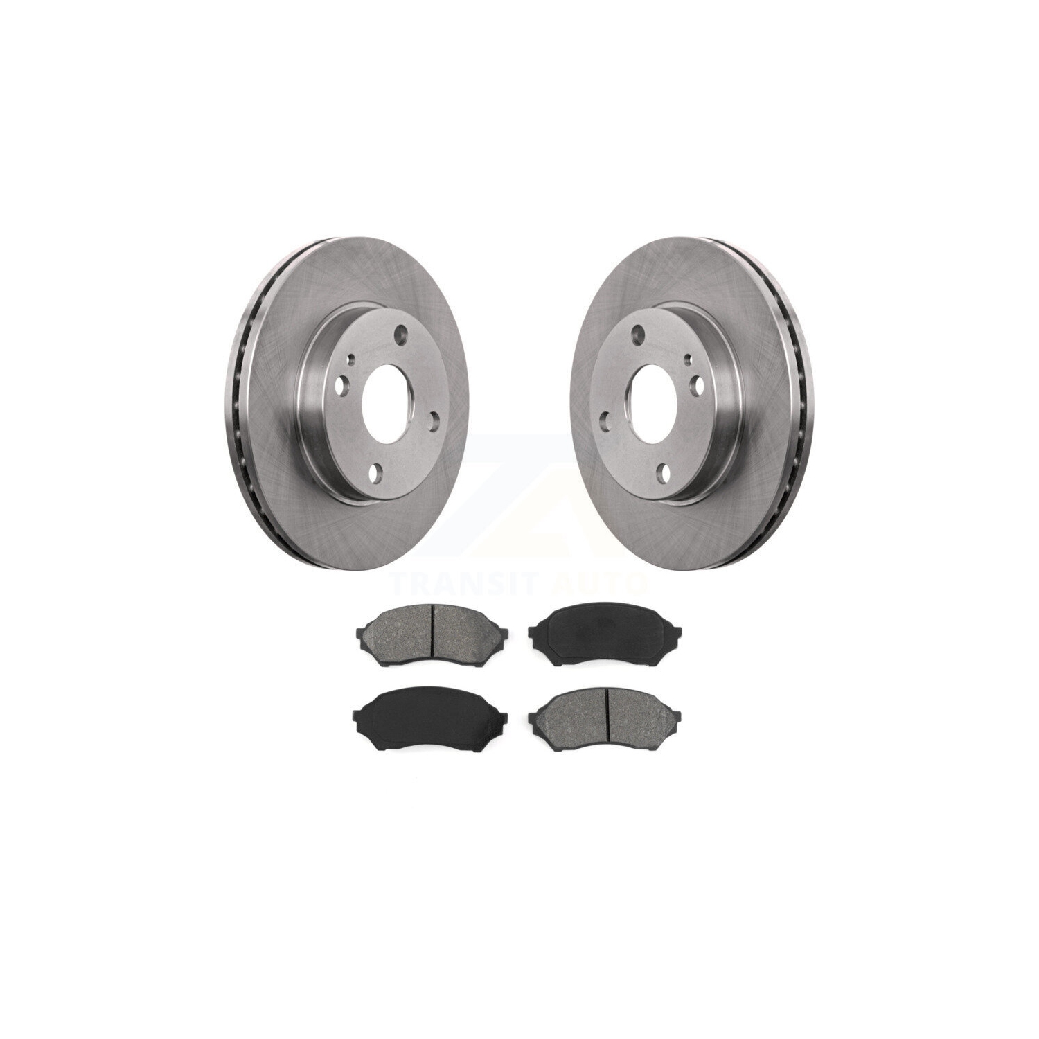 Disques de frein avant et plaquettes semi-métalliques pour Mazda Proteinge K8S-100094