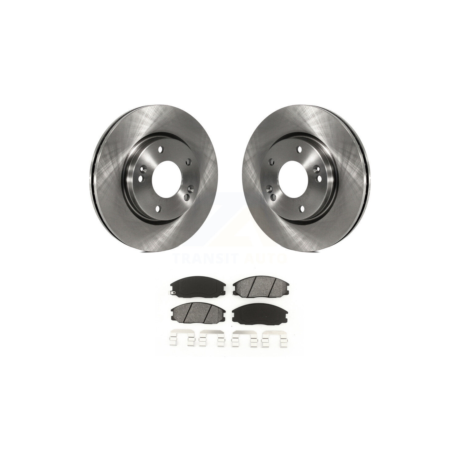 Disques de frein avant et plaquettes semi-métalliques pour Hyundai Santa Fe K8S-100398