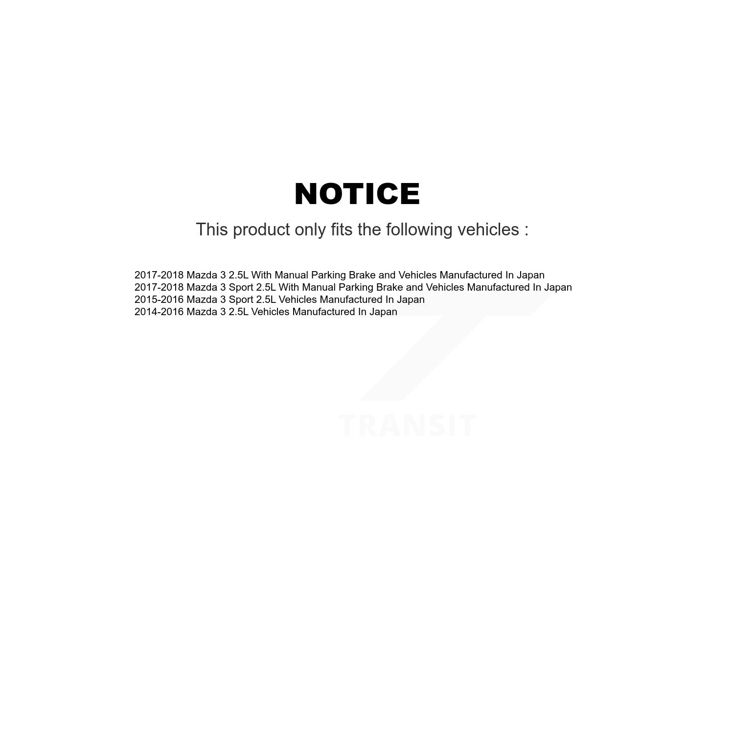 Front Rear Ceramic Pads And Coated Disc Brake Rotors Kit For Mazda 3 Sport KGA-101081