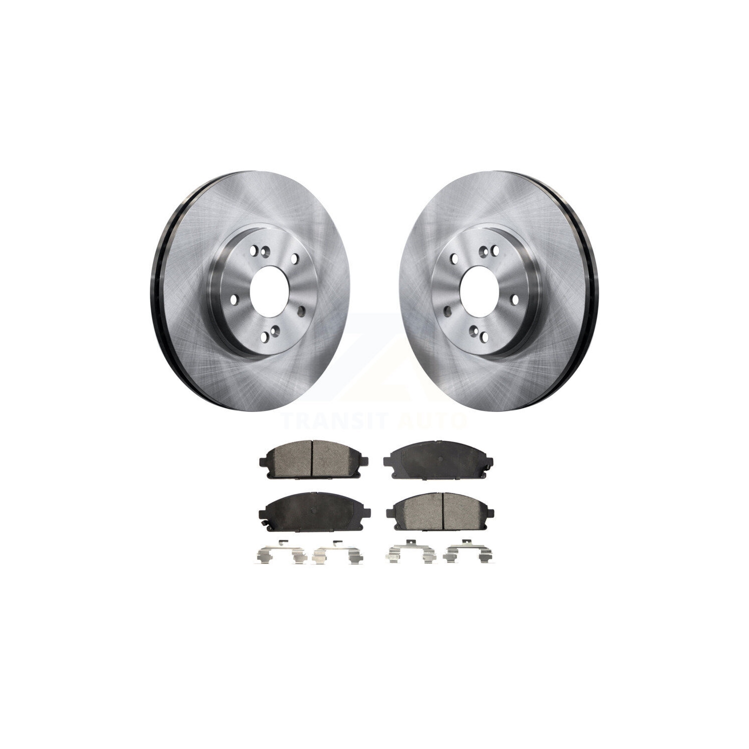 Disques de frein avant et plaquettes semi-métalliques pour Acura MDX K8F-100317 2003-2006