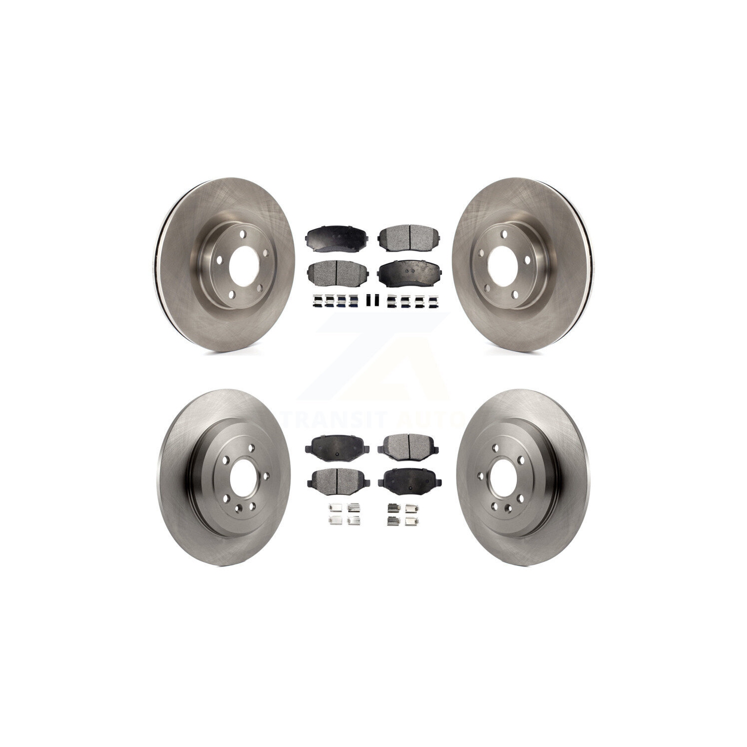 Disques de frein arrière avant et plaquettes en céramique pour Ford Edge Lincoln MKX K8T-100955