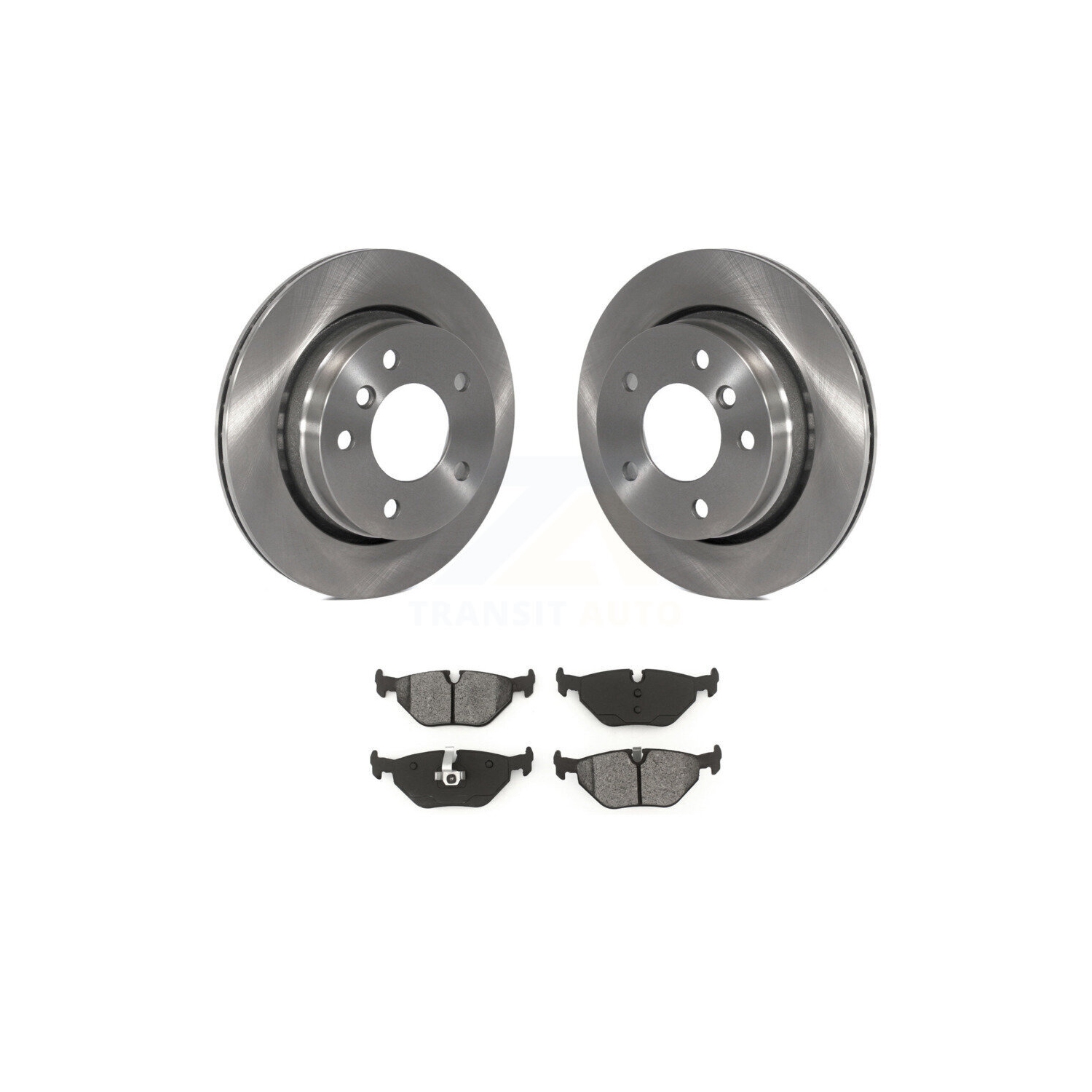 Ensemble de disques de frein arrière et plaquettes semi-métalliques pour BMW 320i 323i 328i 323Ci K8S-101795
