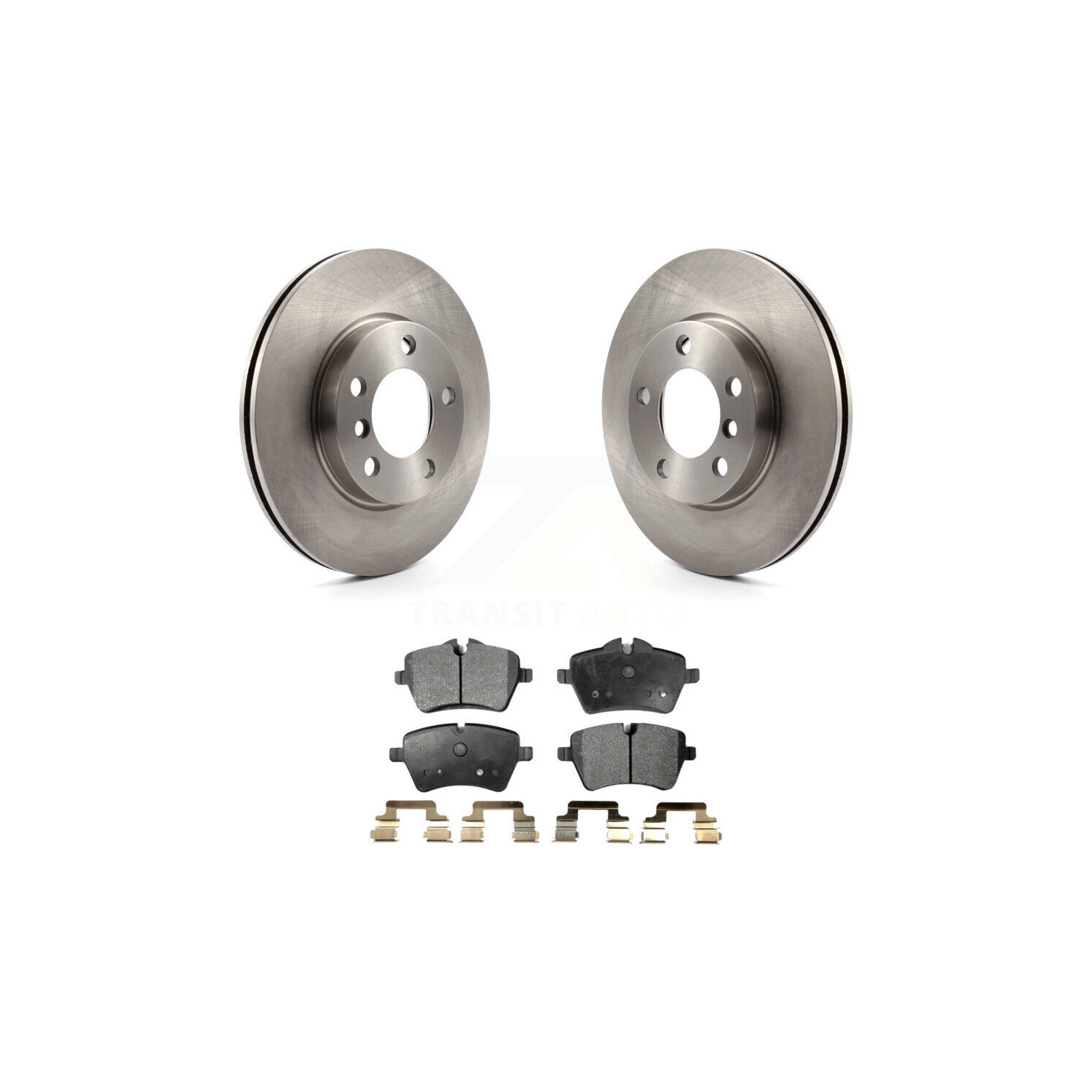 Front Disc Brake Rotors And Semi-Metallic Pads Kit For Mini Cooper Countryman Paceman K8F-100595