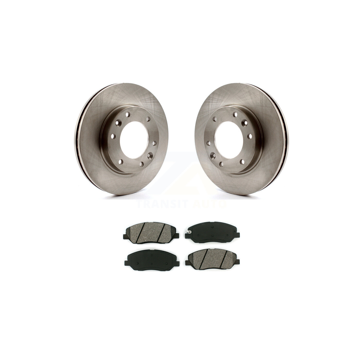 Disques de frein avant et plaquettes semi-métalliques pour Kia Sedona Hyundai entourage K8S-100496