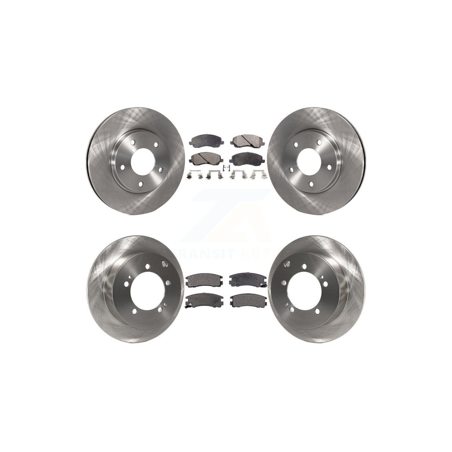 Kit de plaquettes semi-métalliques pour disque de frein arrière Chrysler Sebring Mitsubishi Eclipse K8F-100934