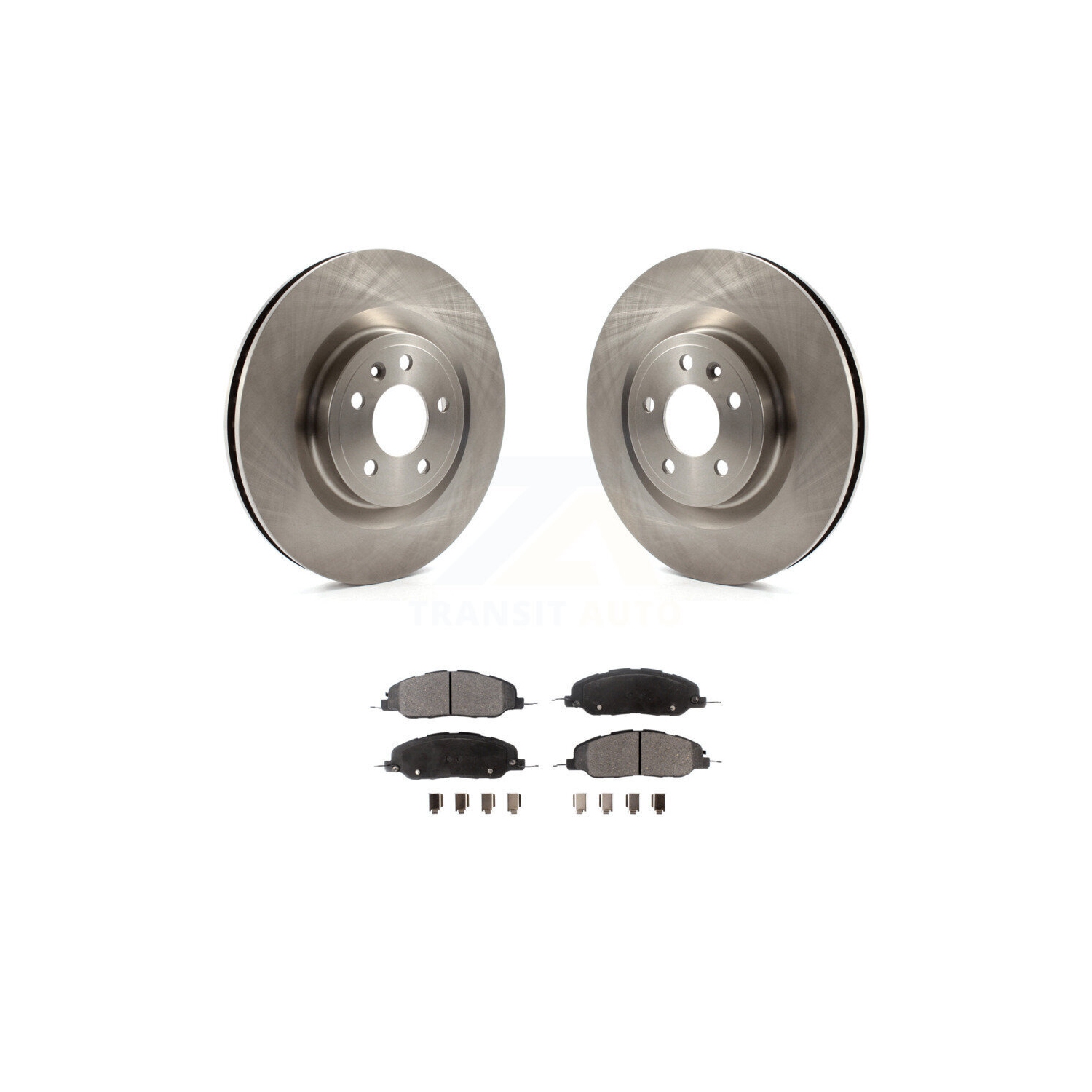 Disques de frein avant et plaquettes semi-métalliques pour Ford Mustang K8F-100167