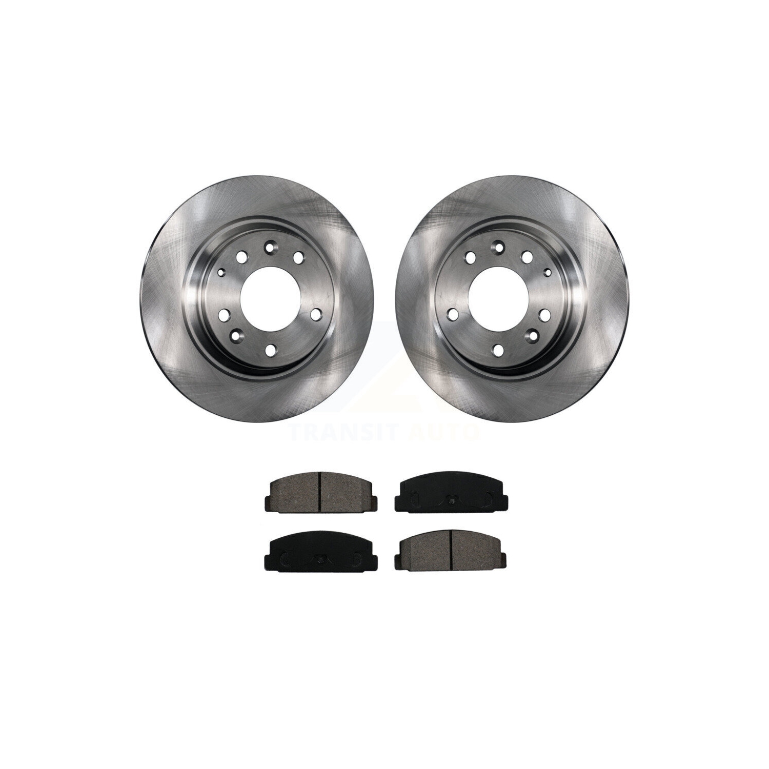 Rear Disc Brake Rotors And Semi-Metallic Pads Kit For Mazda 6 Protege K8S-101791
