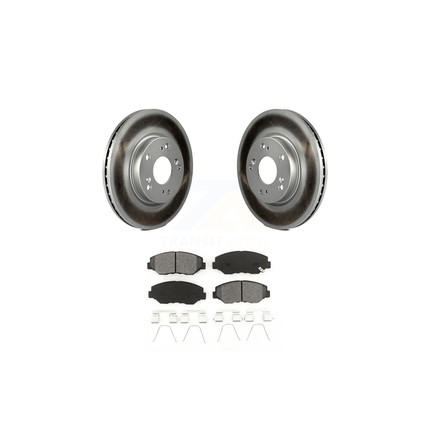 Disques de frein à disque recouverts à l'avant et plaquettes semi-métalliques pour Acura ILX 2,0&nbsp;L KGS-100473 2013