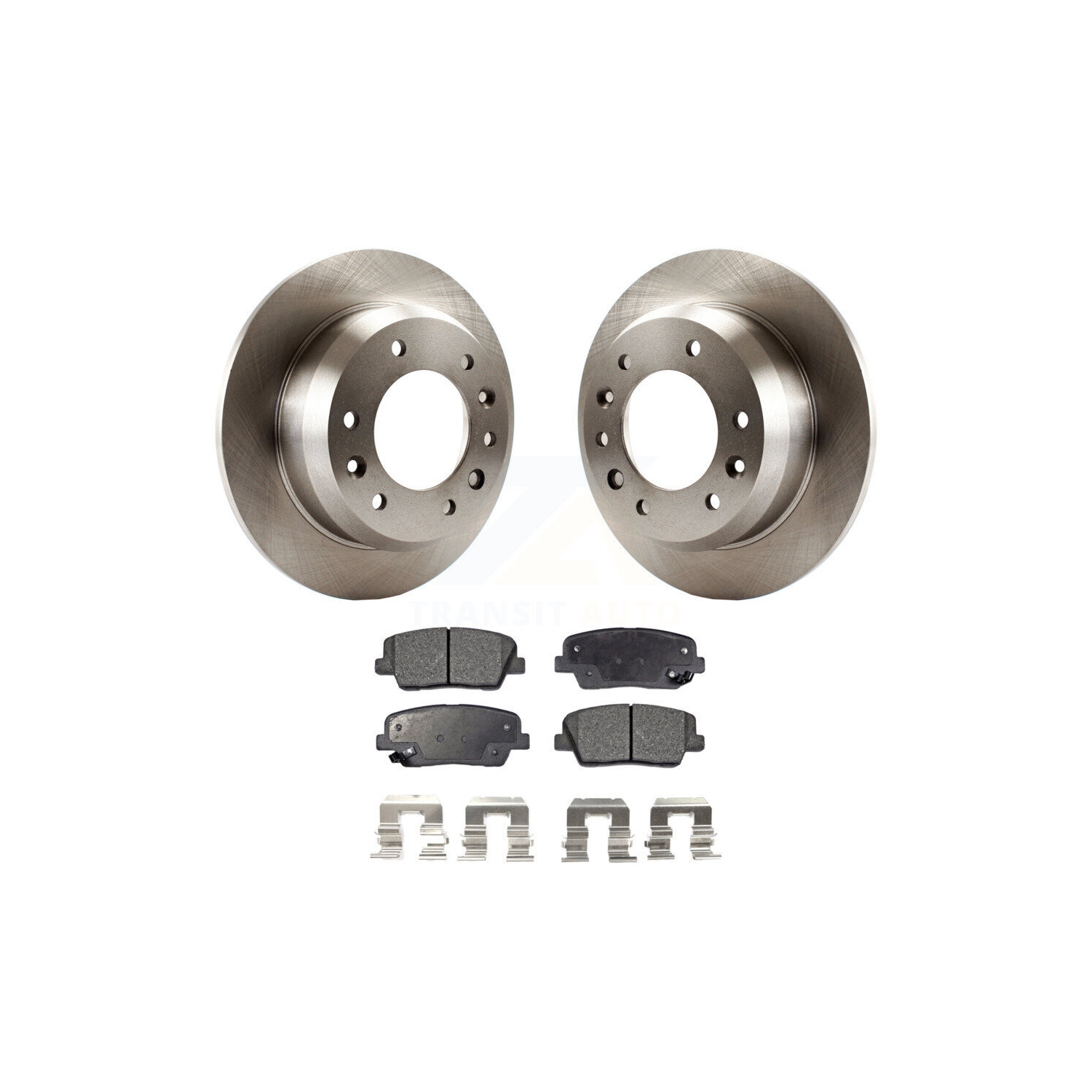 Rear Disc Brake Rotors And Ceramic Pads Kit For Kia Sedona Hyundai Entourage K8T-101956