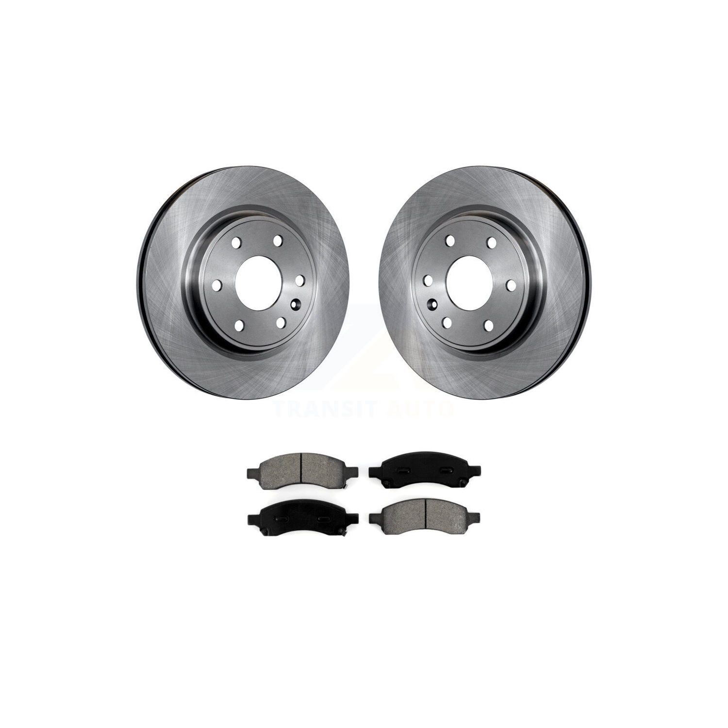 Ensemble disque de frein avant et plaquettes semi-métalliques pour Acadia Buick Enclave Chevrolet Traverse K8S-100065 de GMC