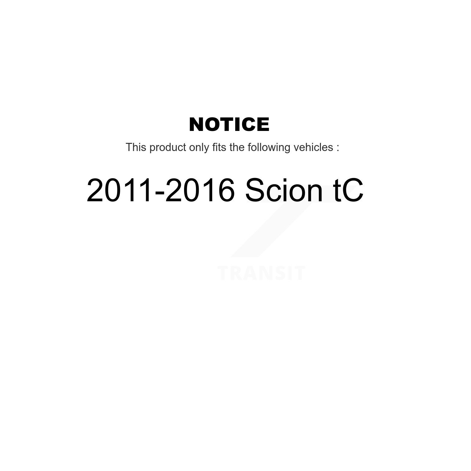 Front Rear Ceramic Pads And Coated Disc Brake Rotors Kit For 2011-2016 Scion tC KGA-102622
