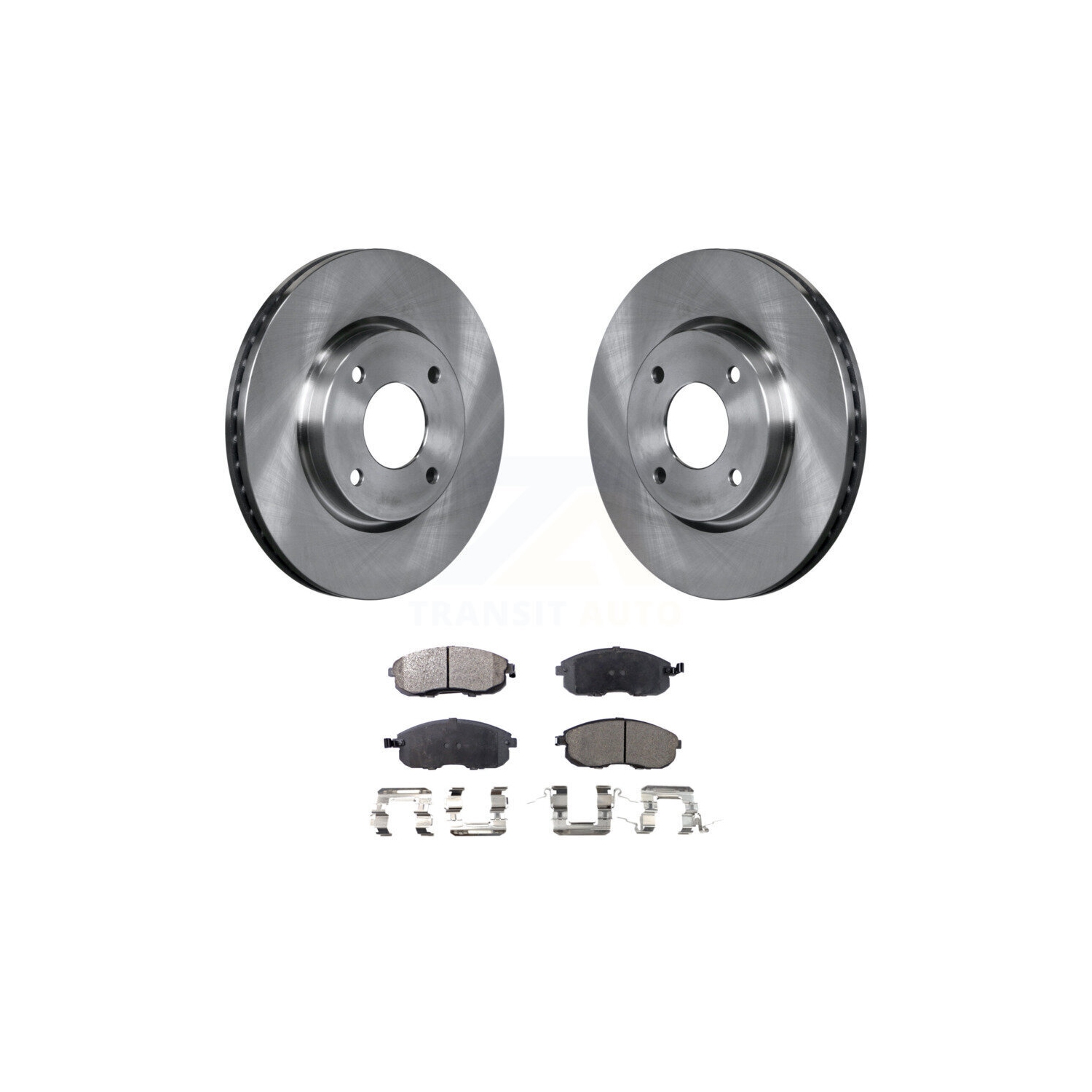 Disques de frein avant et plaquettes semi-métalliques pour Nissan Versa Sentra Cube K8F-100497