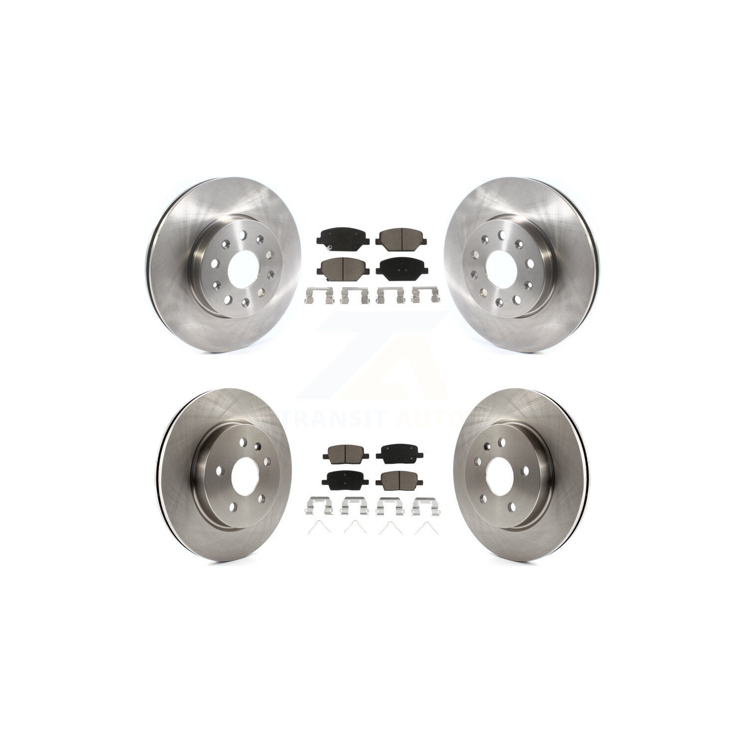 Front Rear Disc Brake Rotors Ceramic Pad Kit For Chevrolet Camaro Without Brembo Calipers K8C-101213