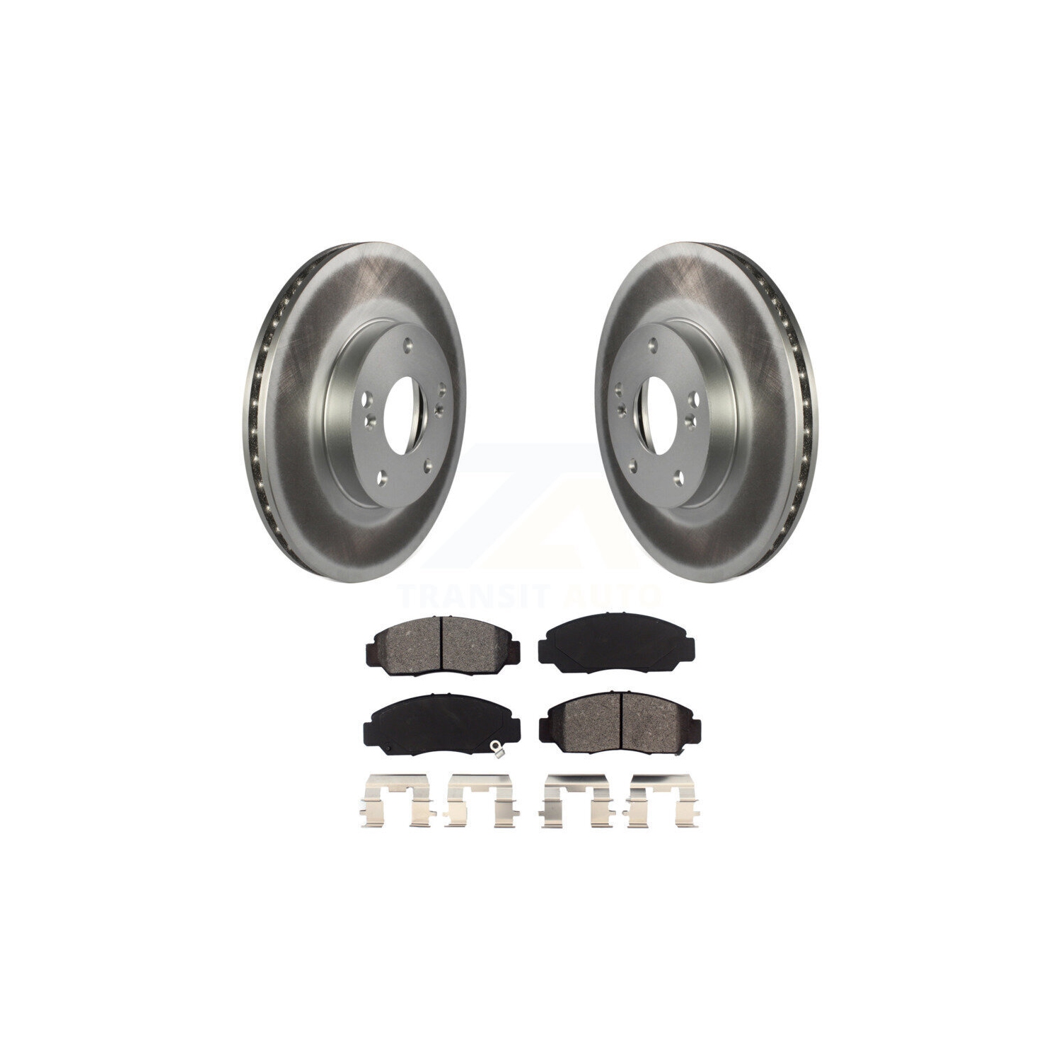 Front Coated Disc Brake Rotors And Semi-Metallic Pad Kit For Honda Civic Accord Acura CSX KGS-100209