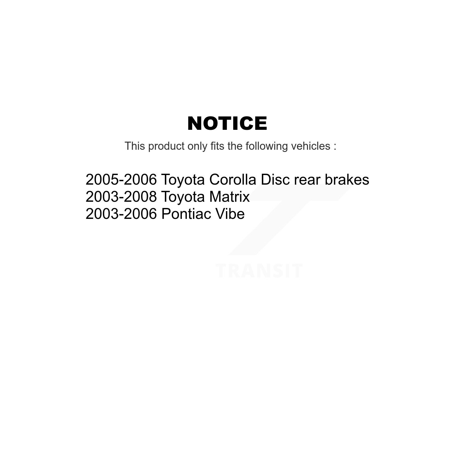 Front Rear Coated Disc Brake Rotor Ceramic Pad Kit For Toyota Matrix Corolla Pontiac Vibe KGC-101330