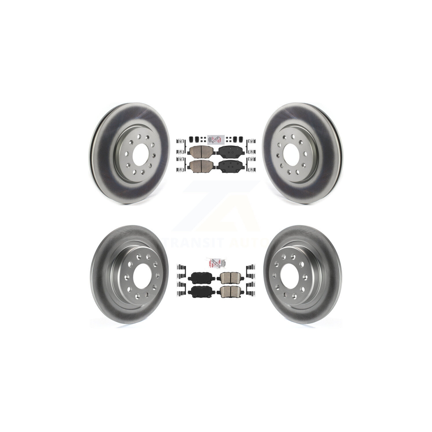 Ensemble de disque de frein avant à revêtement en céramique pour Equinox GMC Terrain Buick Regal KGA-105050 de Chevrolet