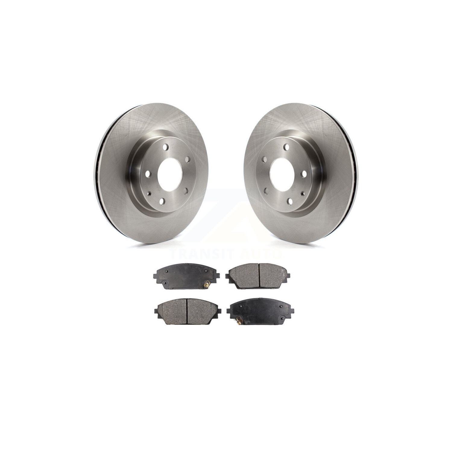 Front Disc Brake Rotors And Semi-Metallic Pads Kit For Mazda 3 CX-3 Sport K8F-100624