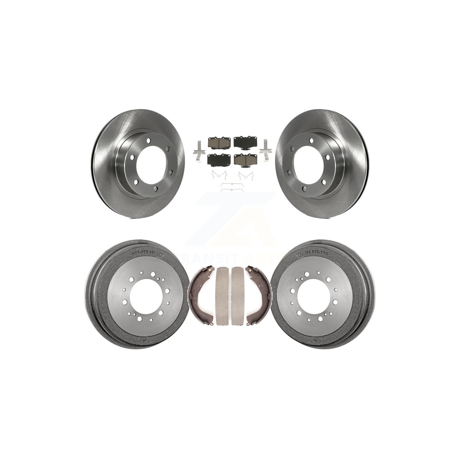 Ensemble de tambours de plaquettes en céramique pour disques de frein arrière avant pour Toyota 4Runner 01 et roues d'origine de 16 po K8C-102534