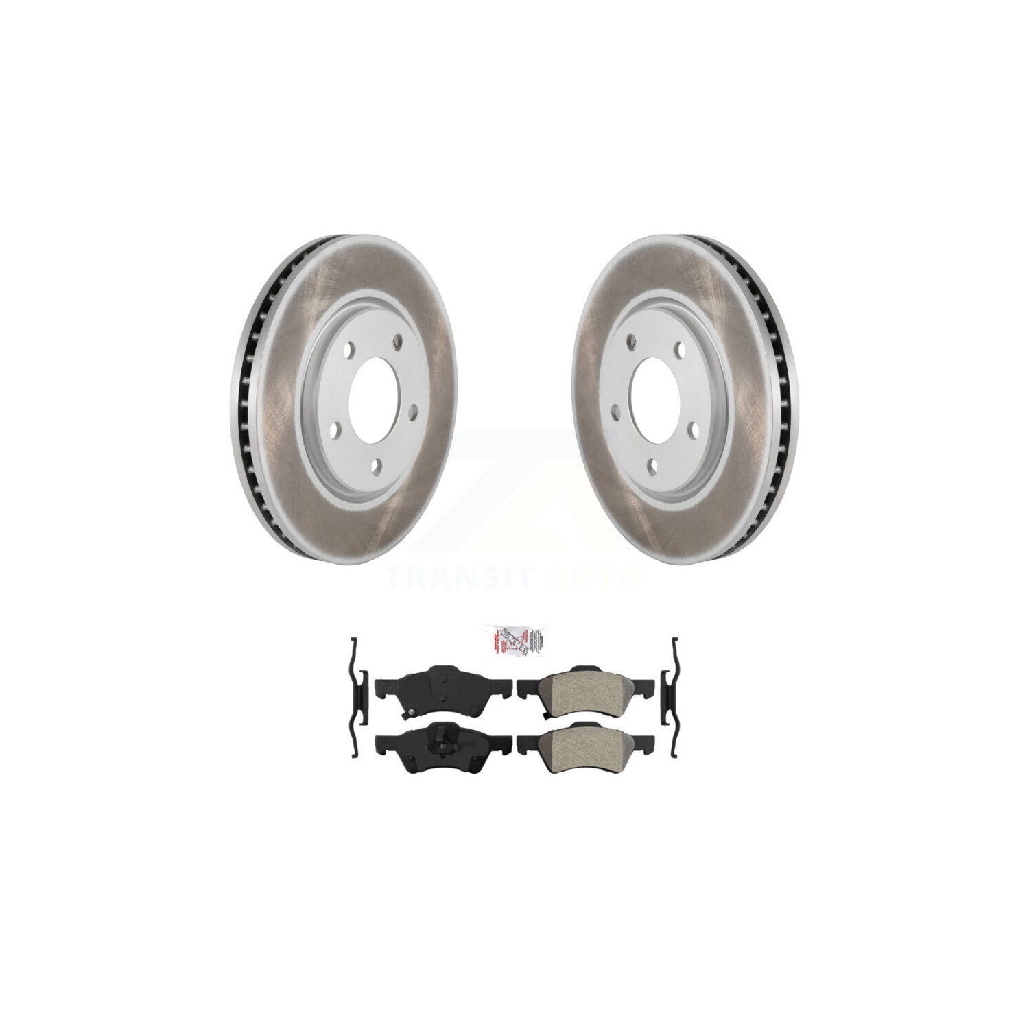 Ensemble de plaquettes semi-métalliques de frein à disque avant pour Dodge Grand Caravan Chrysler Town et KGA-100383