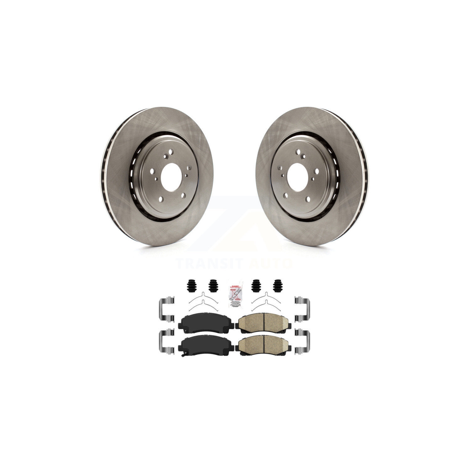 Front Disc Brake Rotors And Ceramic Pads Kit For 2015-2020 Acura TLX K8A-104856