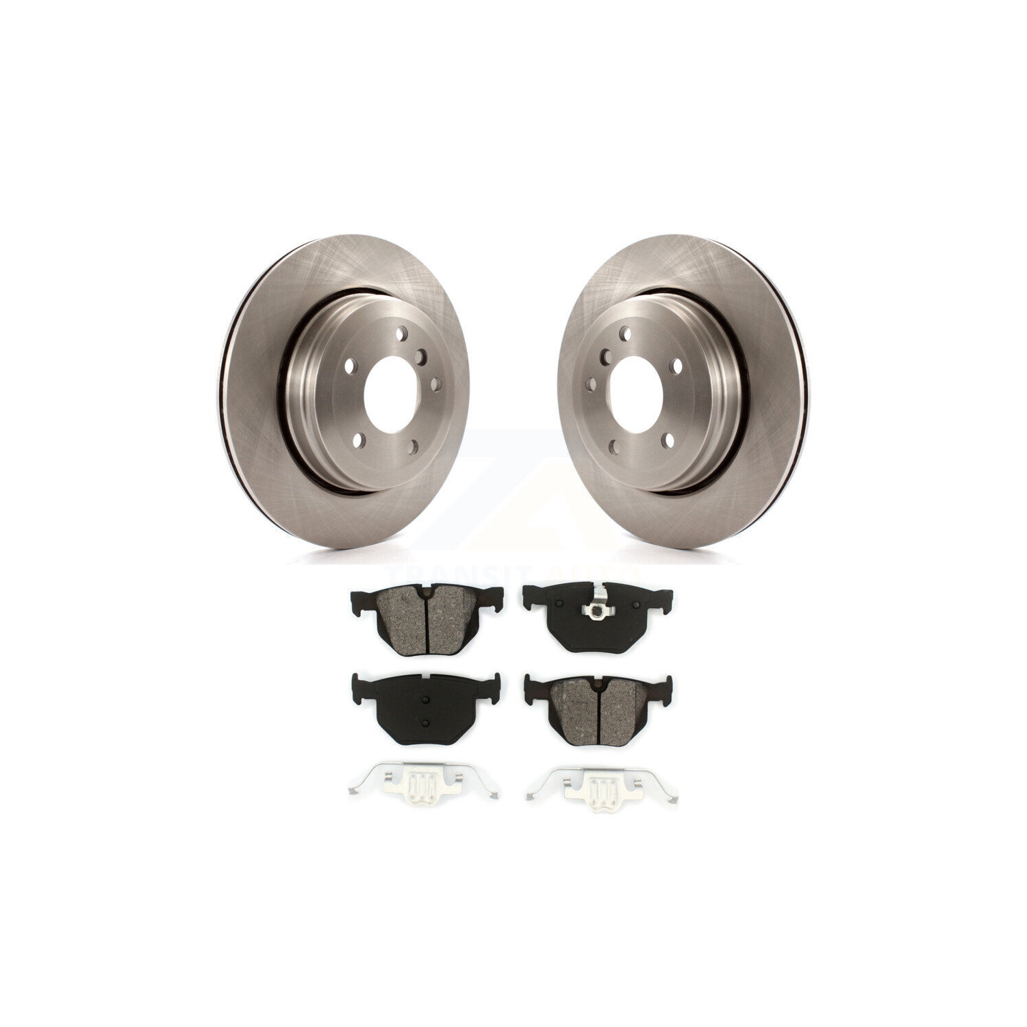 Disques de frein arrière et plaquettes semi-métalliques pour BMW 530i 525i 528i K8S-101833