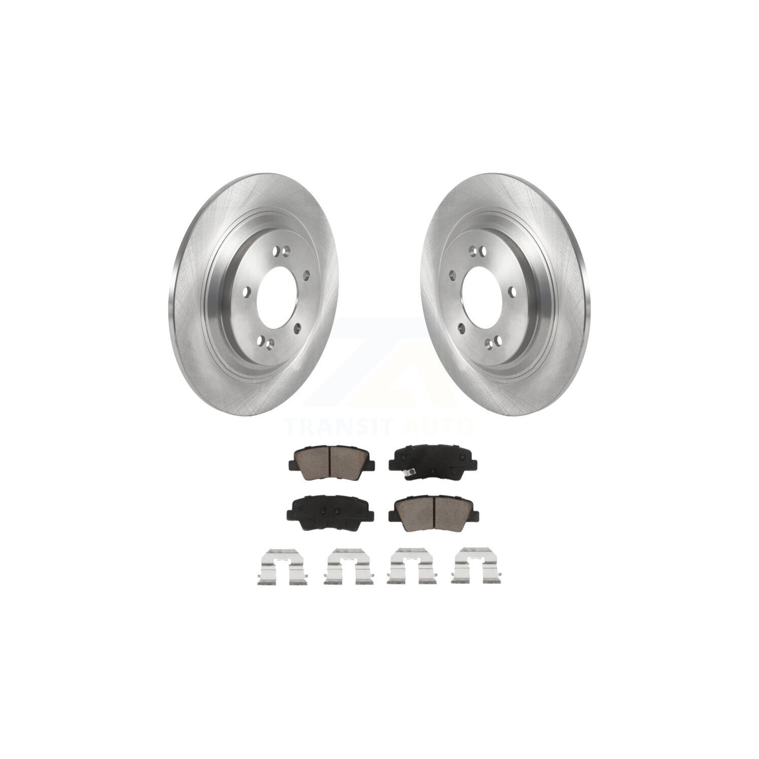Disques de frein arrière et plaquettes en céramique pour Kia Cadenza 2017 avec frein de stationnement électrique K8C-102136