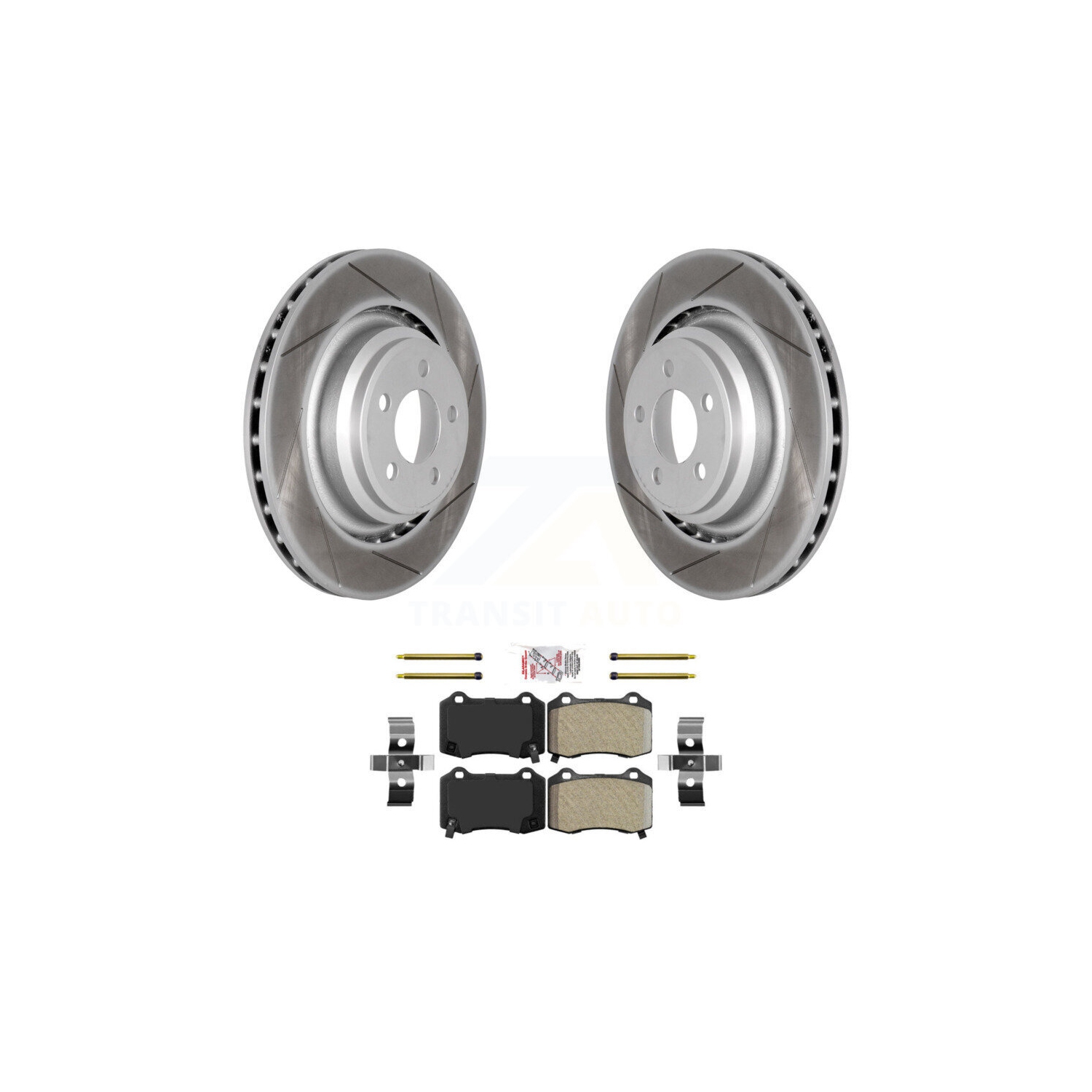 Ensemble de plaquettes de frein à revêtement arrière et semi-métalliques pour Dodge charger Chrysler 300 Challenger KGA-103974