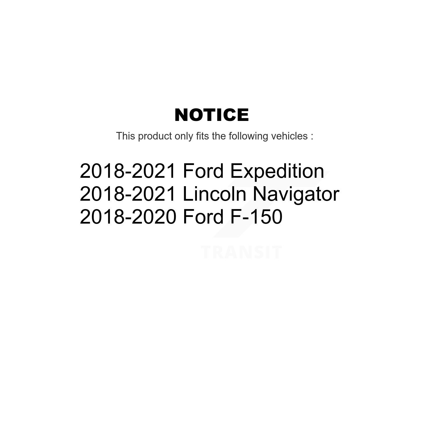 Front Disc Brake Rotors Semi-Metallic Pad Kit For Ford F-150 Expedition Lincoln Navigator K8A-103773