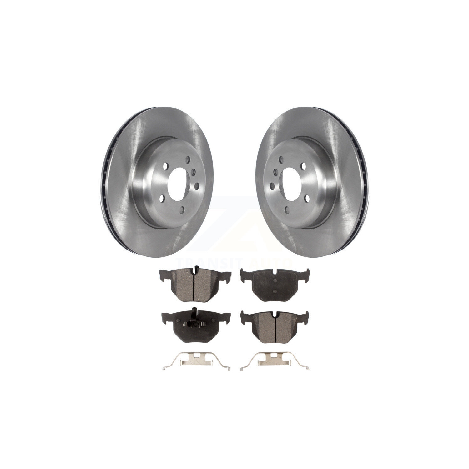 Rear Disc Brake Rotors And Ceramic Pads Kit For 2013 BMW 335i Convertible/Coupe K8T-103974