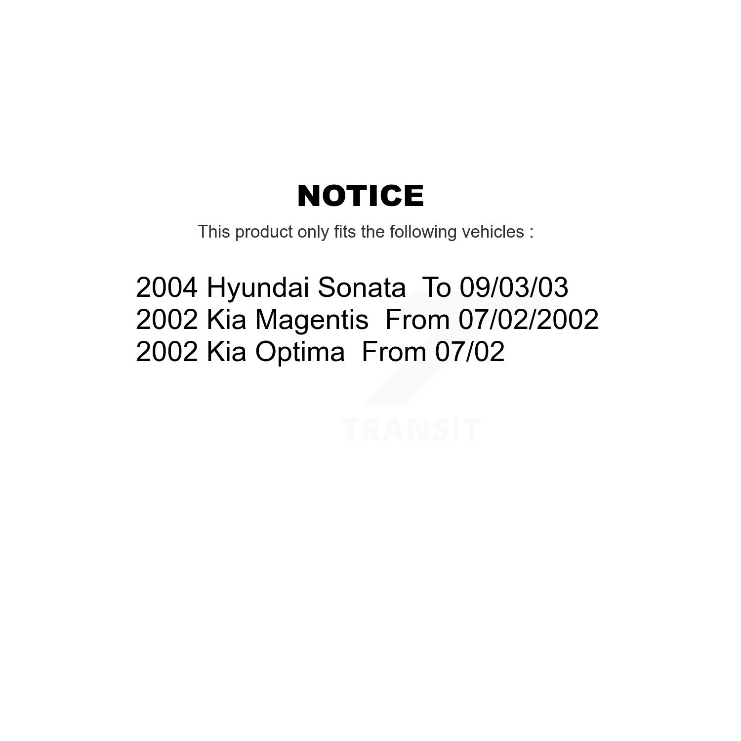 Disques de frein avant et plaquettes en céramique pour Hyundai Sonata Kia Optima Magentis K8&nbsp;A-104680