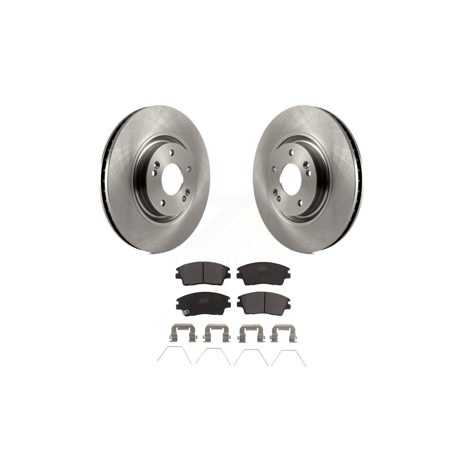 Ensemble de disques de frein avant et plaquettes en céramique pour Kia Sportage turbocompressé K8T-100627 2017-2022