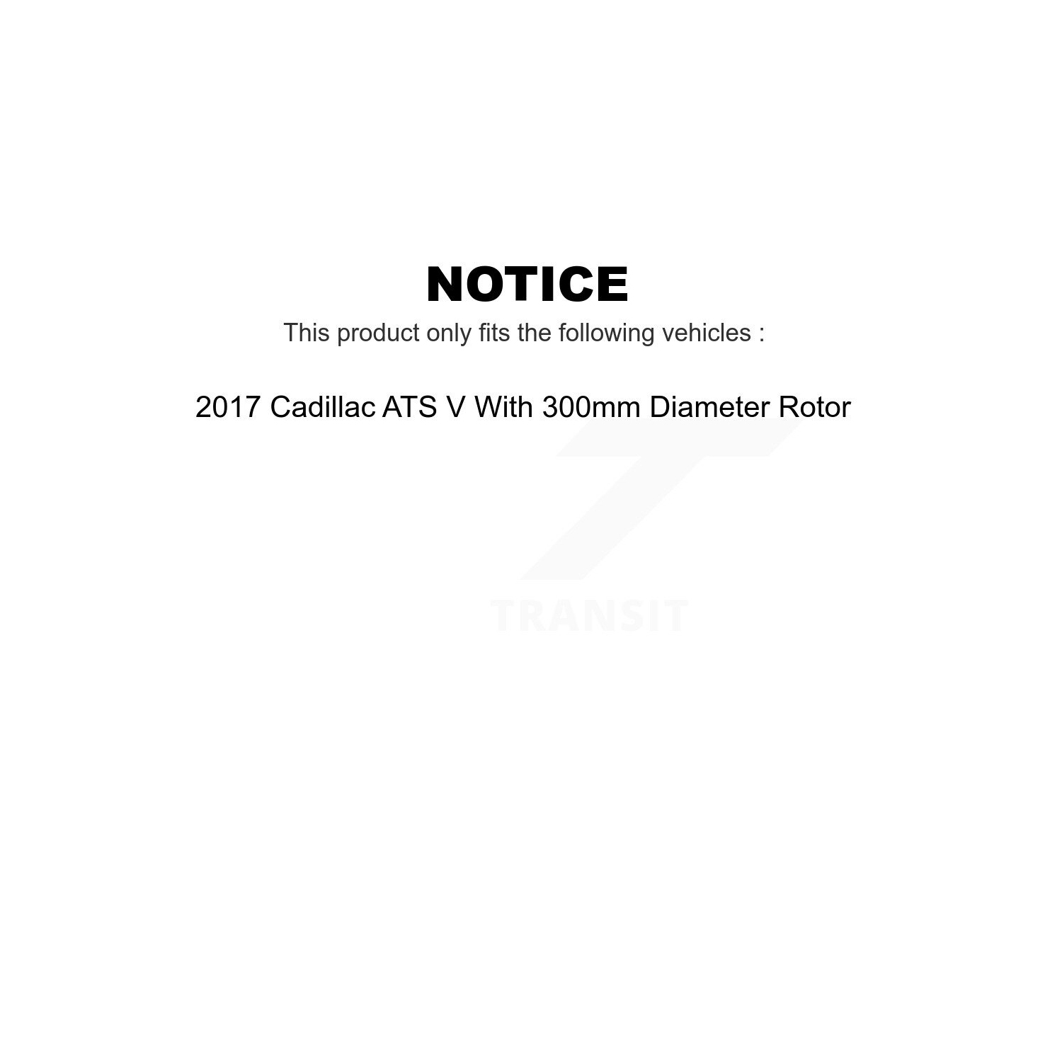 Front Rear Coat Brake Rotor Ceramic Pad Kit For 17 Cadillac ATS With 300mm Diameter KGT-102228