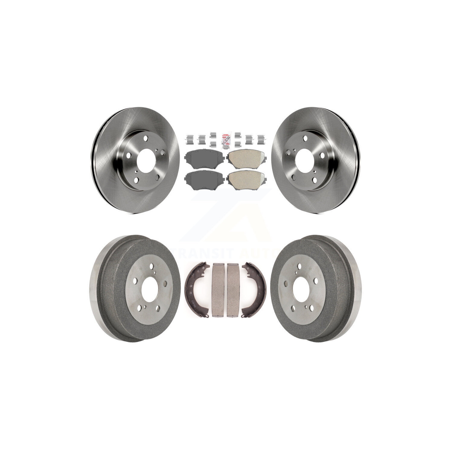 Plaquettes et tambours de frein à disque arrière avant en céramique pour Toyota RAV4 2001-2002 moteur À ESSENCE K 8&nbsp;A-105109