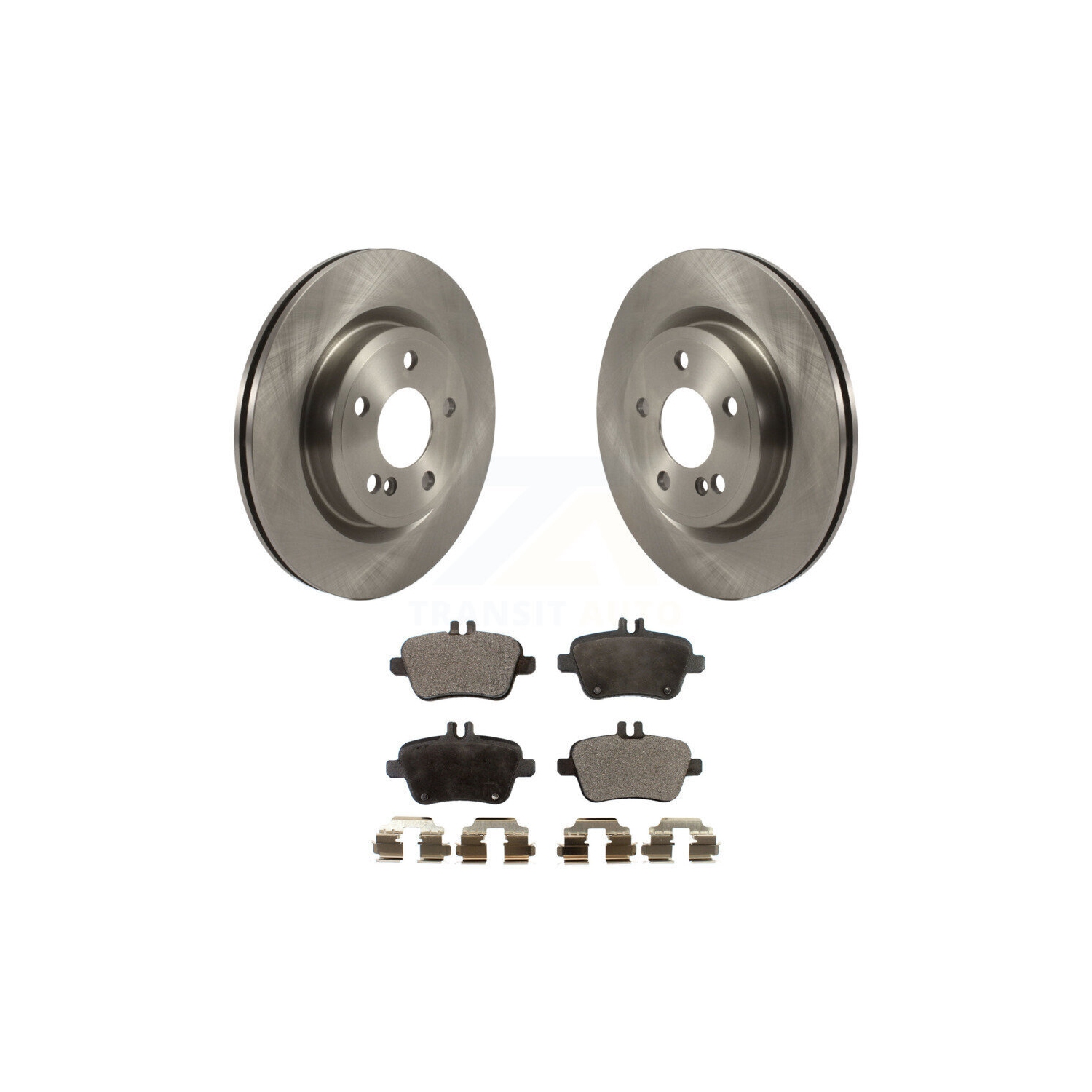 Rear Disc Brake Rotor Semi-Metallic Pad Kit For Mercedes-Benz GLA250 CLA250 INFINITI QX30 K8F-102808