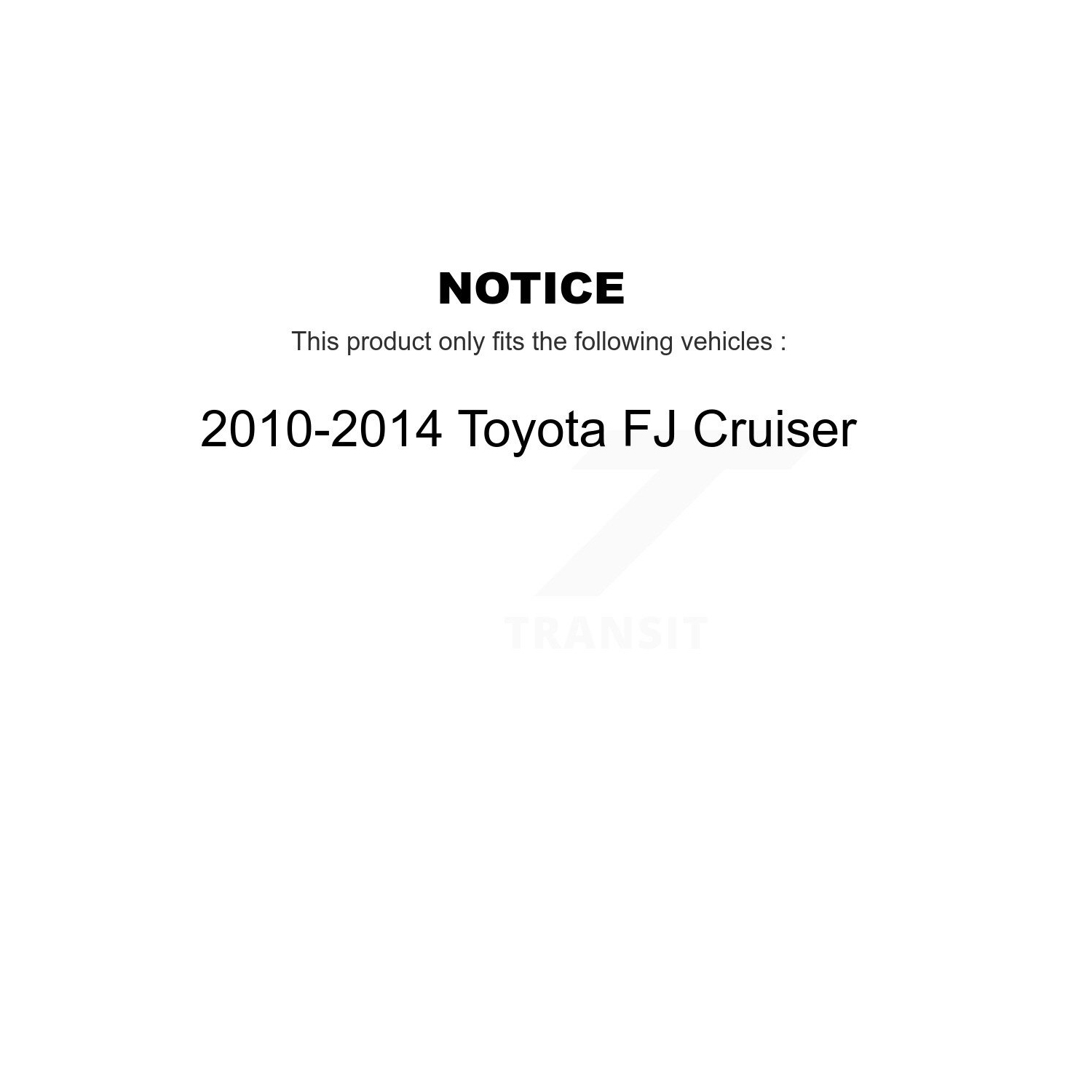 Front Ceramic Rear Semi-Metallic Pad Coat Brake Rotor Kit For 2010-2014 Toyota FJ Cruiser KGA-102707