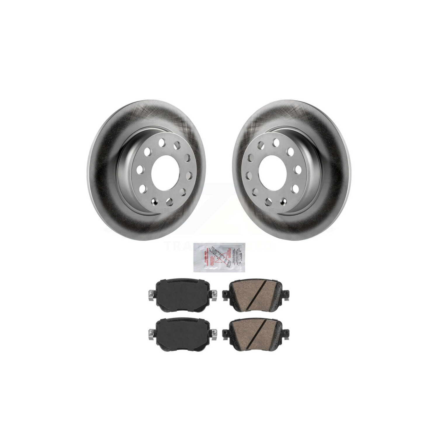 Ensemble de plaquettes en céramique pour disques de frein arrière pour Volkswagen Golf SportWagen Passat GTI Alltrack KGA-103474