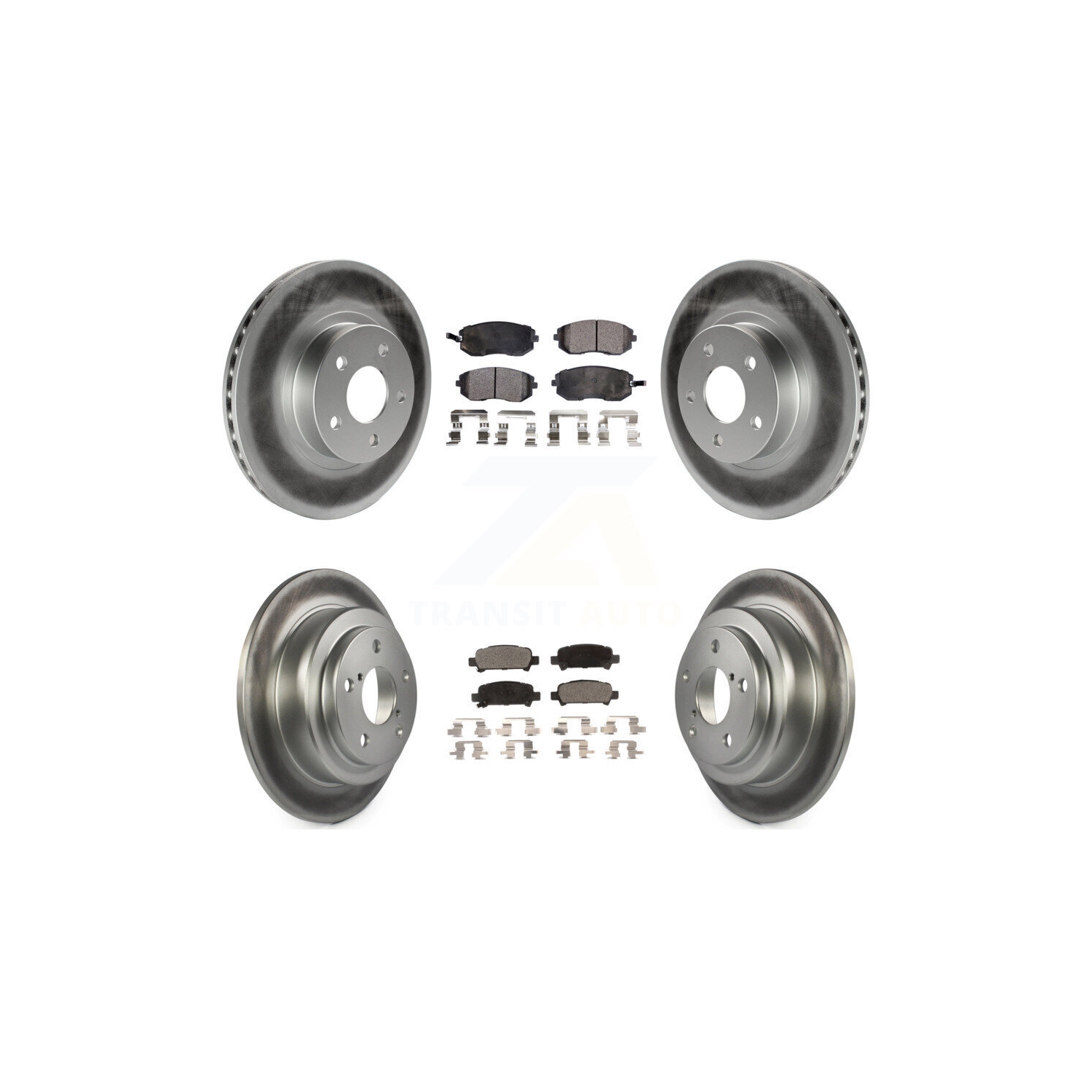 Plaquettes de frein avant recouvertes de céramique pour Subaru Impreza Outback RS TS KGT-100831 2002-2003