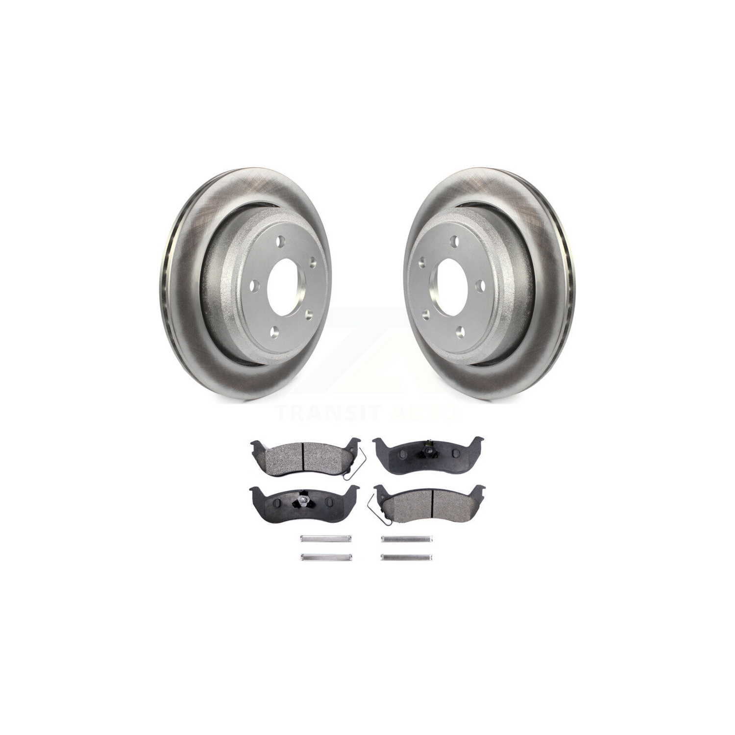 Disques de frein arrière recouverts et plaquettes en céramique pour Ford ranger Mazda B2300 B4000 KGT-101373