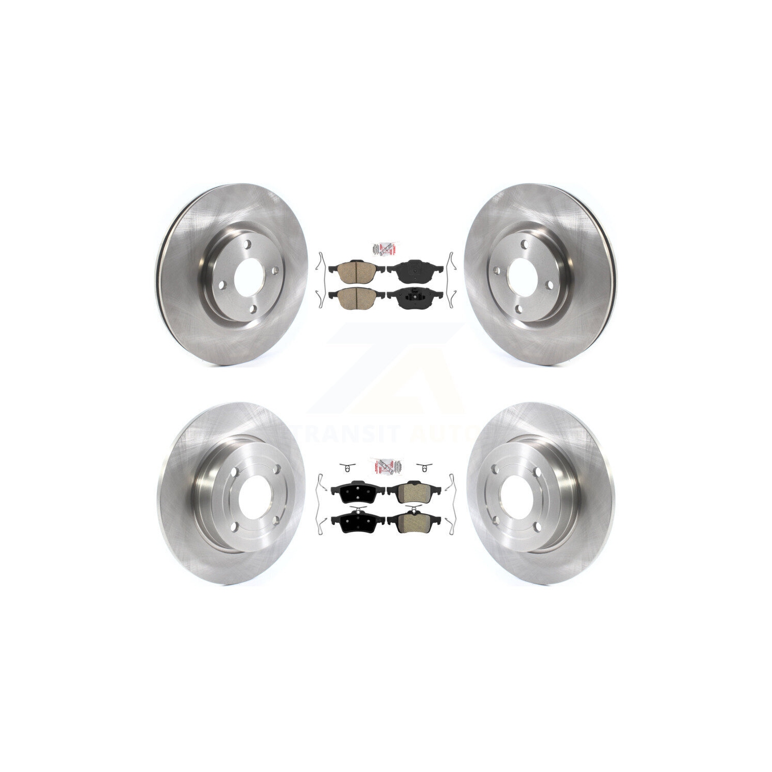 Disque de frein arrière semi-métallique en céramique à l'avant pour Ford EcoSport 2018-2021 à TA K 8&nbsp;A-106270