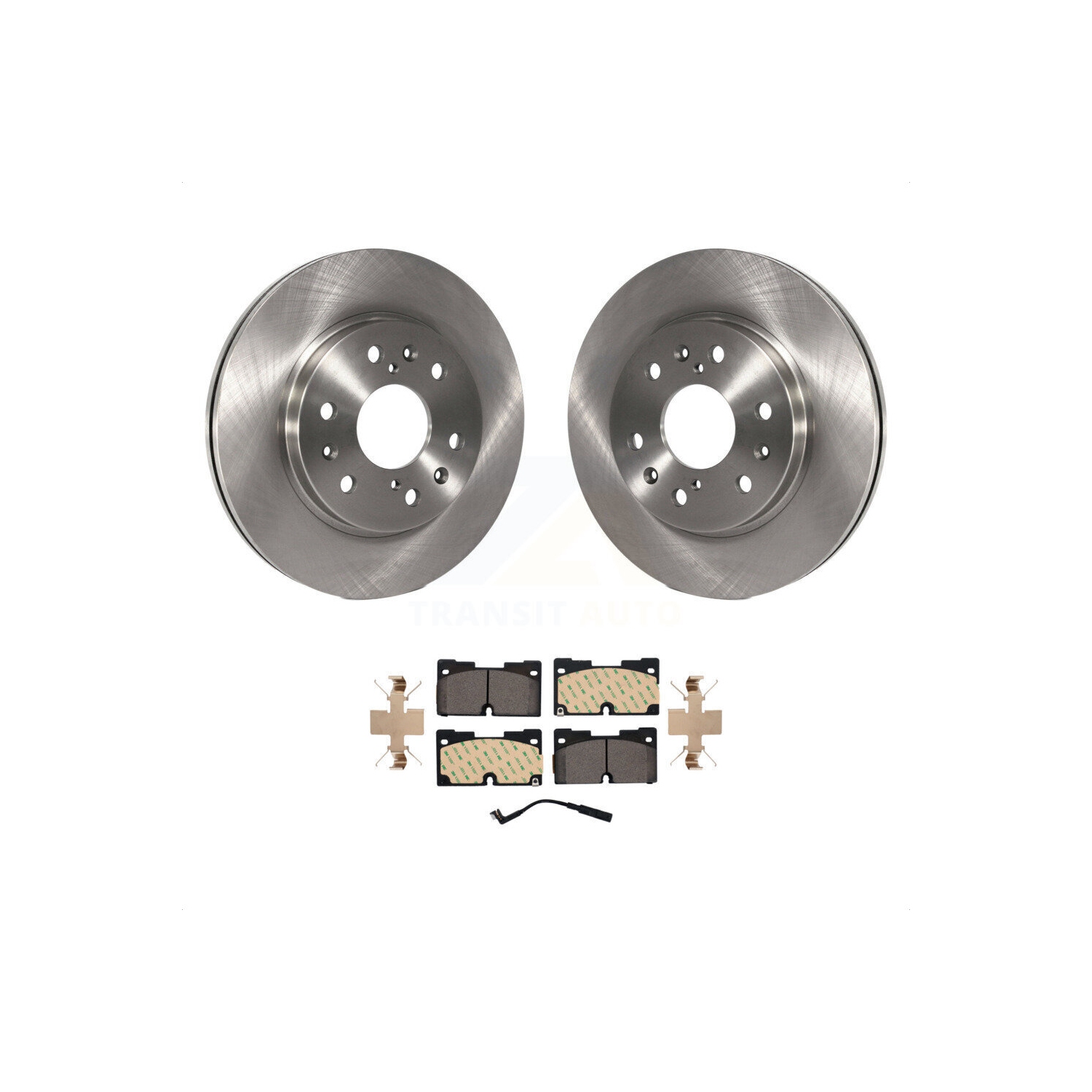 Disques de frein avant en céramique pour GMC Sierra 1500 2019 avec étrier à double piston K8T-103415