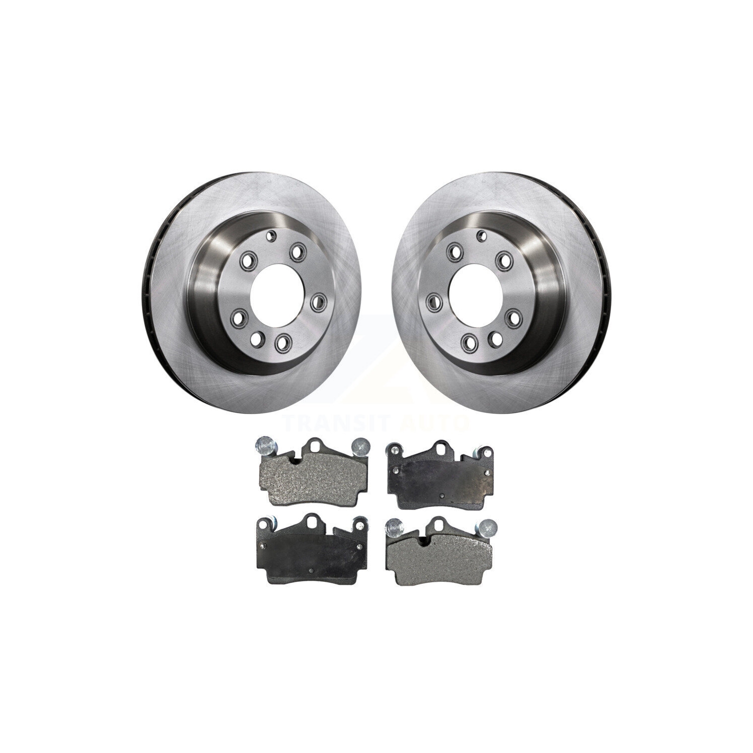 Rear Disc Brake Rotors And Ceramic Pad Kit For Audi Q7 Porsche Cayenne Volkswagen Touareg K8T-101907