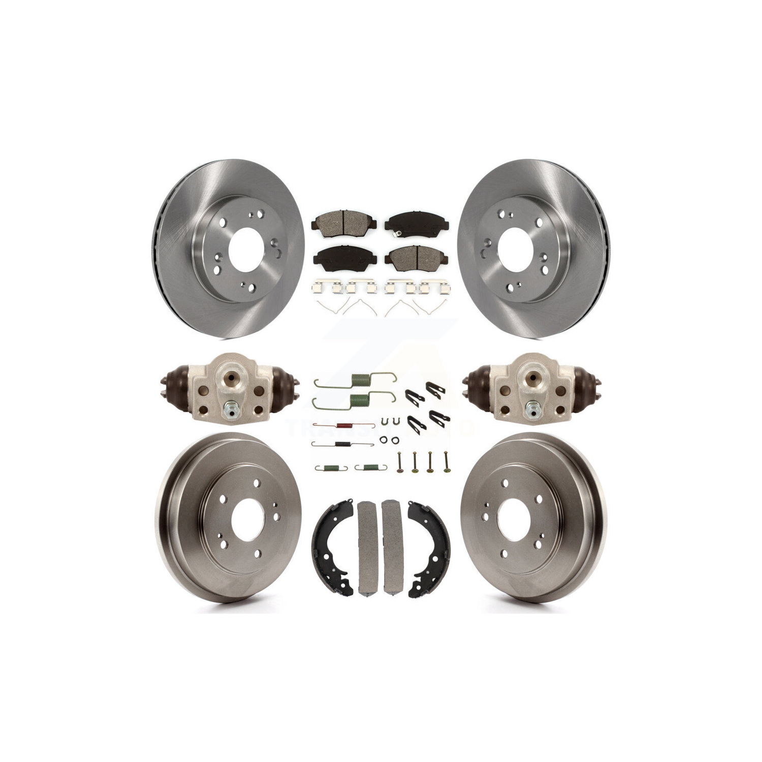 Disques de frein arrière avant, tambour semi-métallique pour Honda Civic hybride K8S-102559 2006-2008