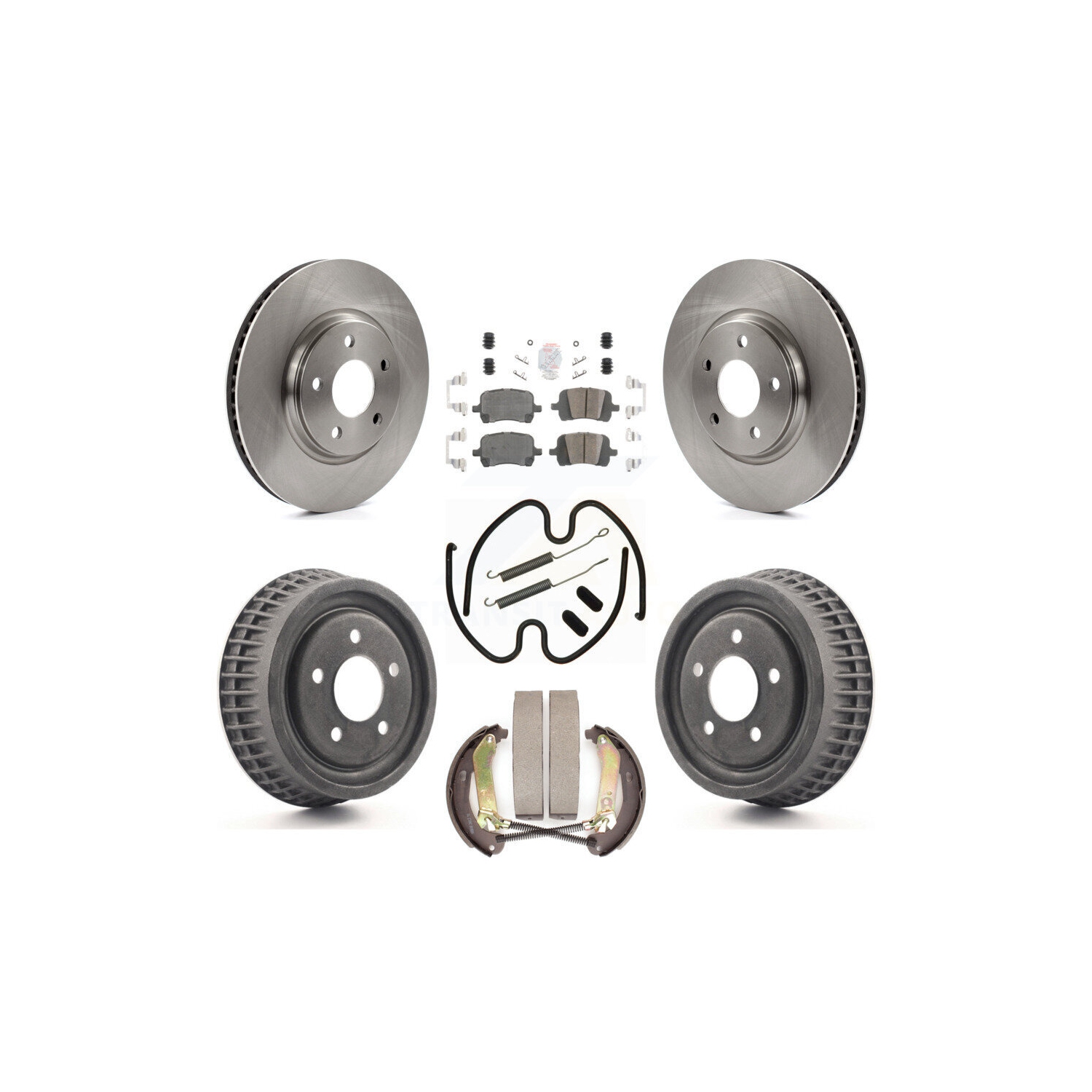 Plaquettes et tambours en céramique de frein arrière avant pour freins arrière à disque Malibu de Chevrolet K8&nbsp;A-106046