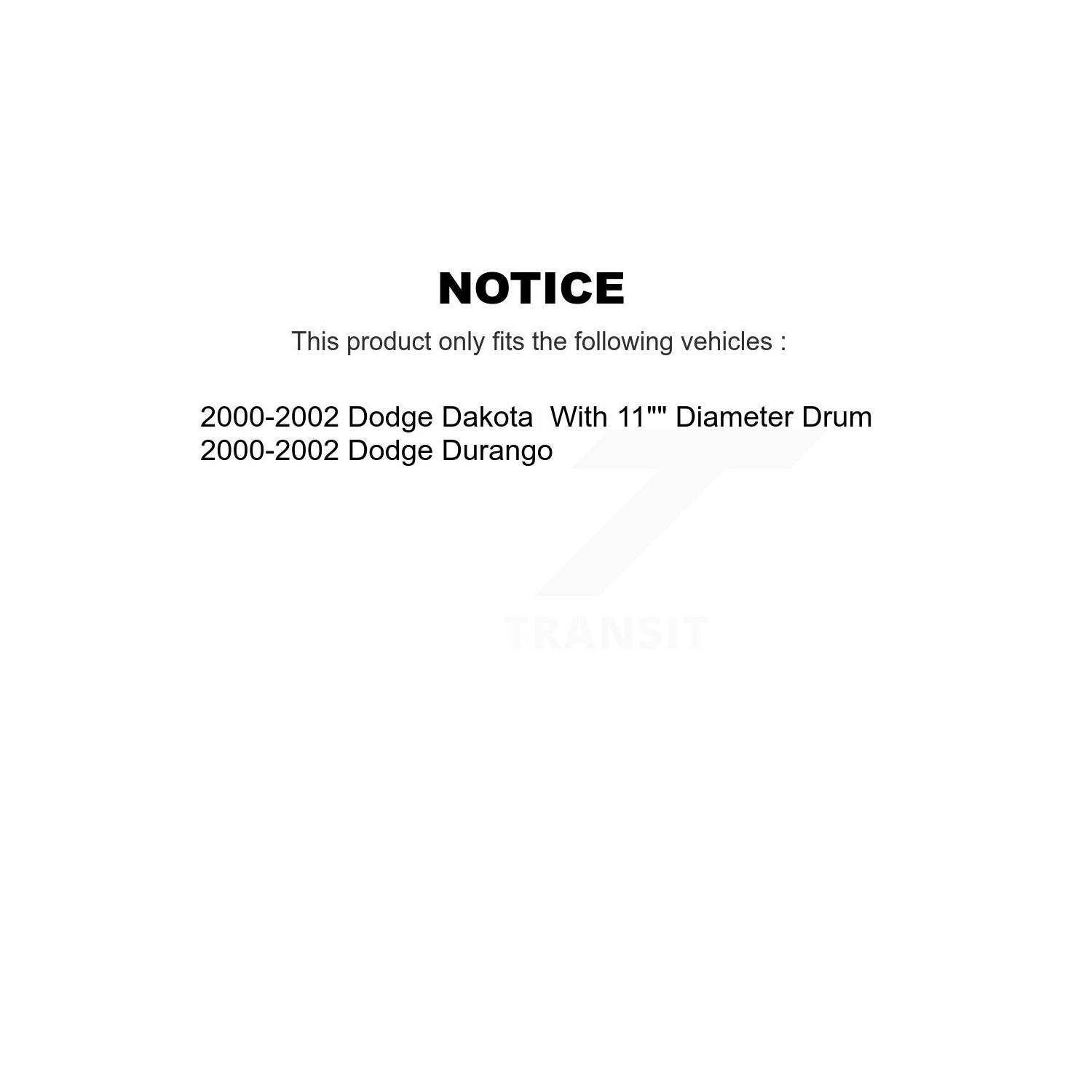 Disque de frein avant arrière, plaquette semi-métallique et tambour pour Dodge Dakota Durango K8F-102048