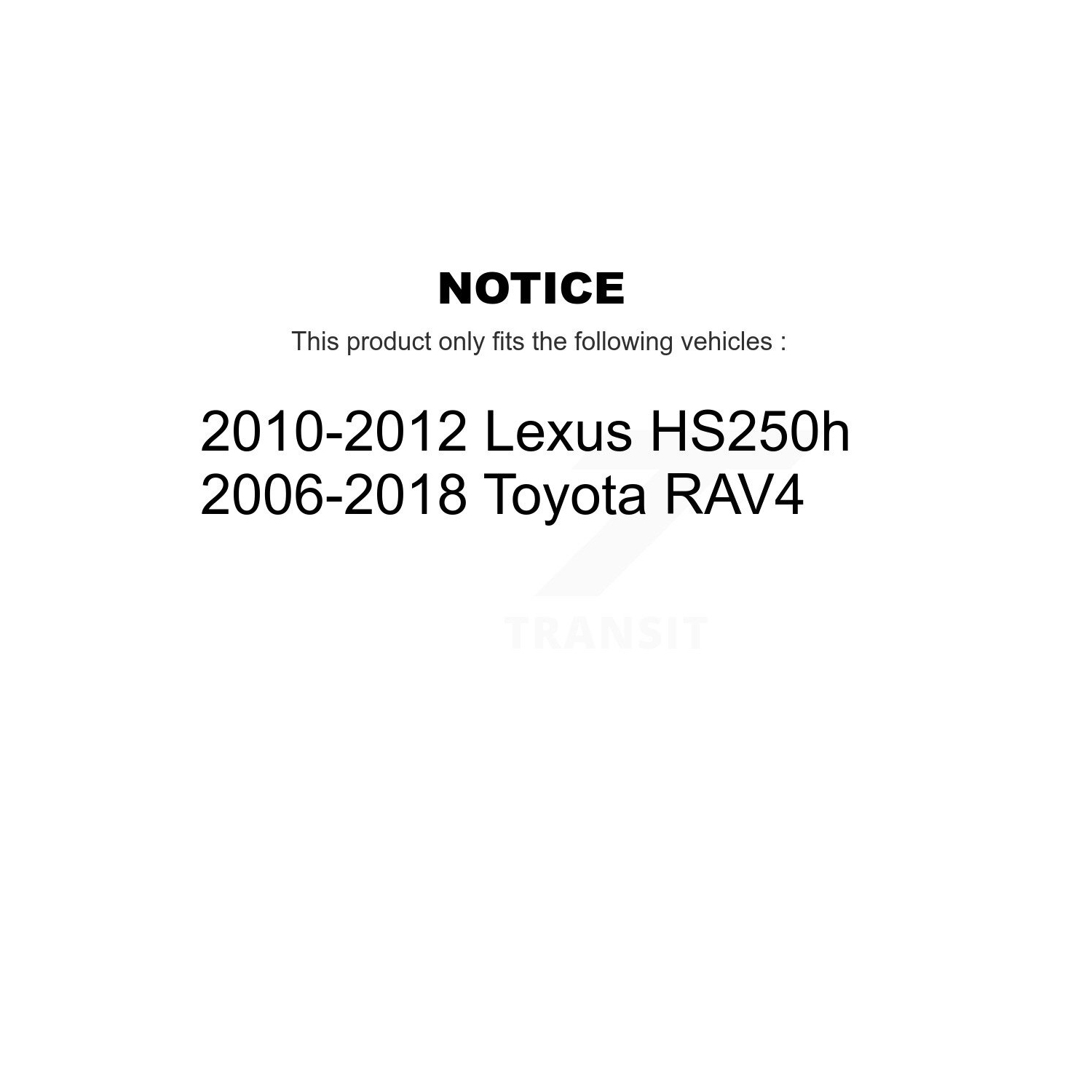Rear Coated Disc Brake Rotors And Ceramic Pads Kit For Toyota RAV4 Lexus HS250h KGT-101544