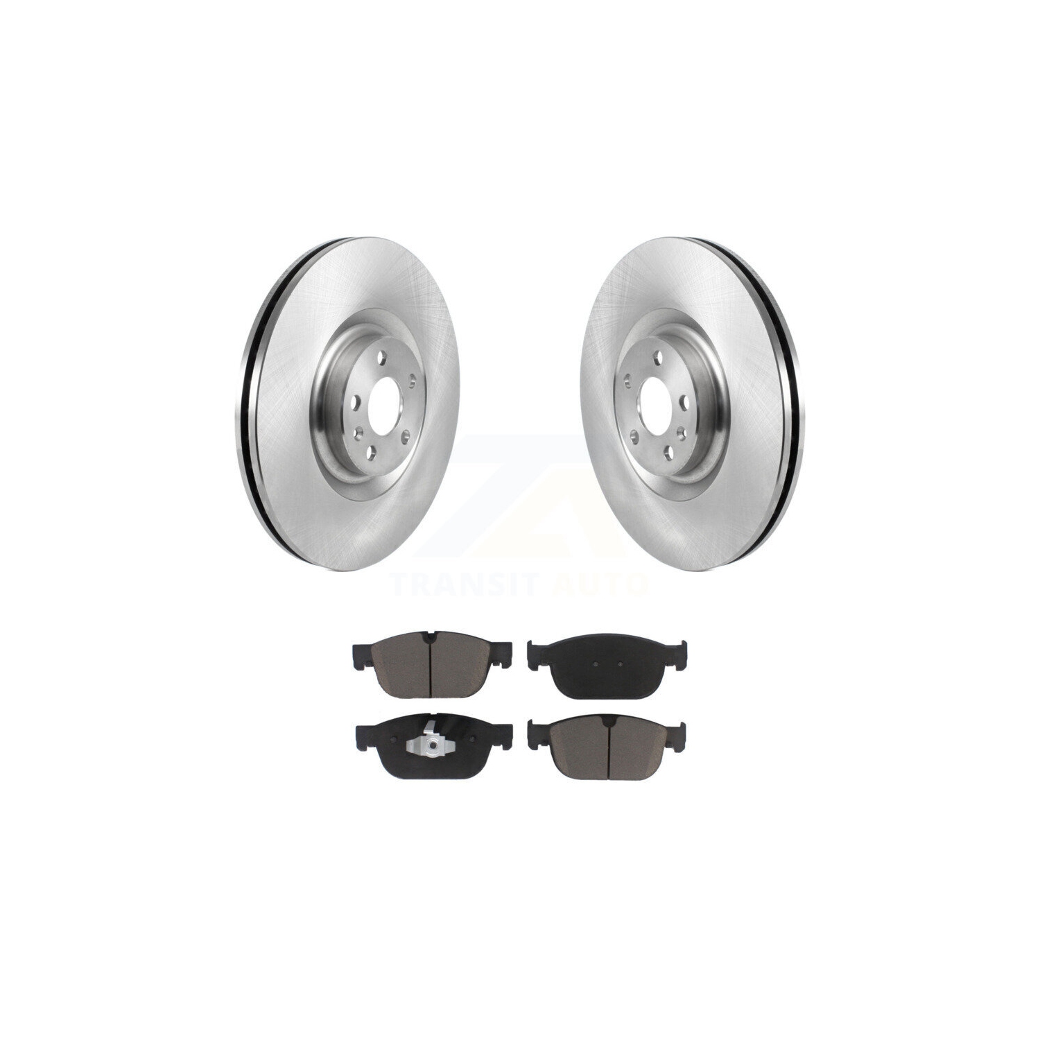 Ensemble de disques de frein avant et plaquettes en céramique pour Volvo XC90 16-23 avec disque de diamètre 366&nbsp;mm K8C-100185