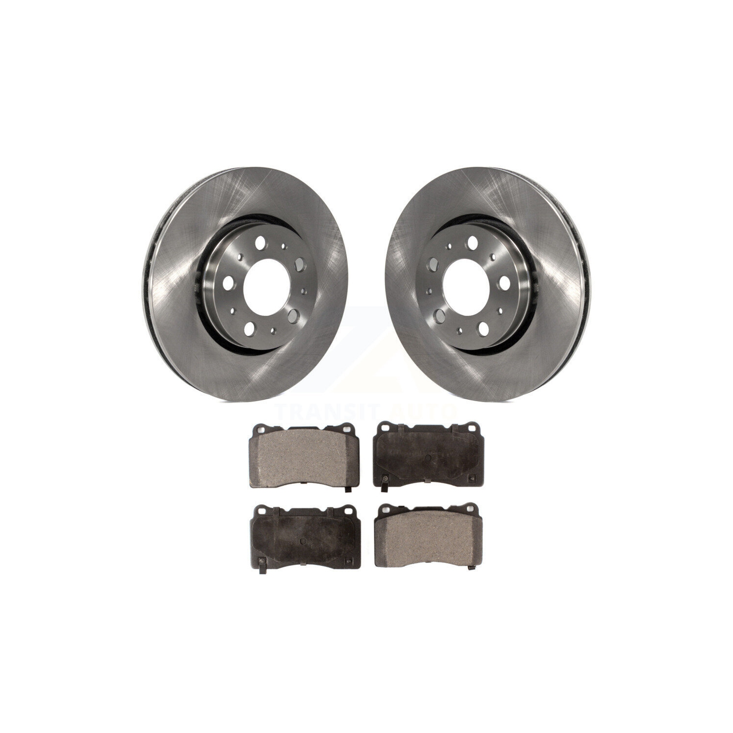 Kit de plaquettes en céramique pour rotor de frein avant pour Volvo V70 2005-2007 avec 286&nbsp;mm diamètre K8T-100372